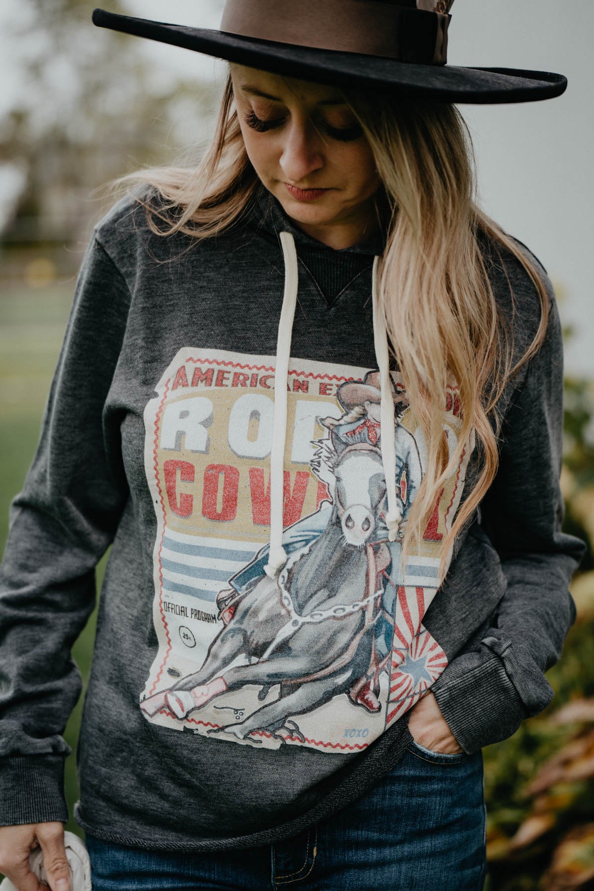 'Hassie' Barrel Racer Graphic Hoodie (S - XL)