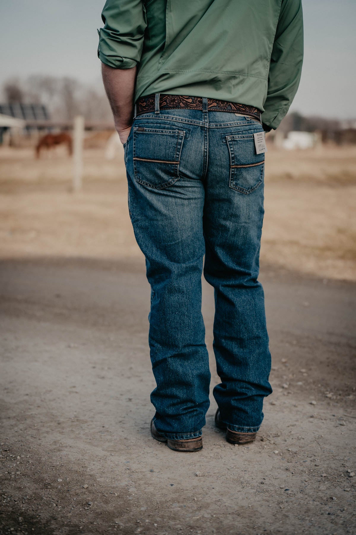 'Hamilton' Men's Ariat M5 Pro Series Straight Leg Jean (Size 29/32)