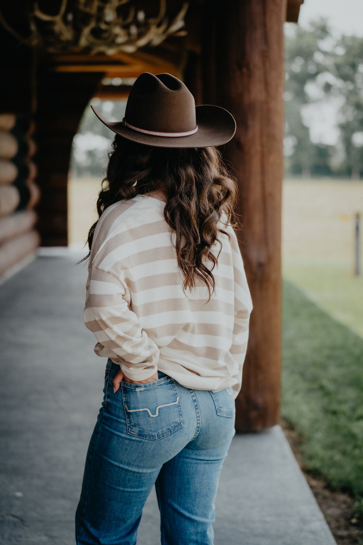 'Cordelia' Lightweight Striped Sweater (S-L)