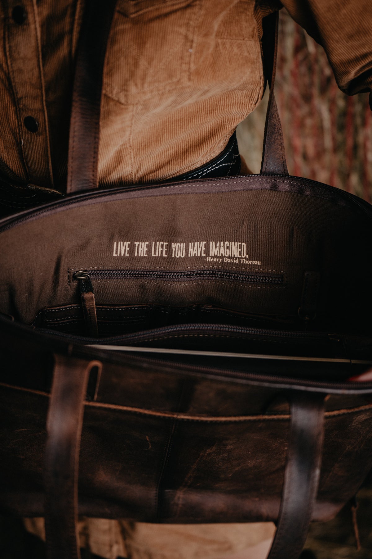 Cowhide Laptop Bag by STS Ranchwear