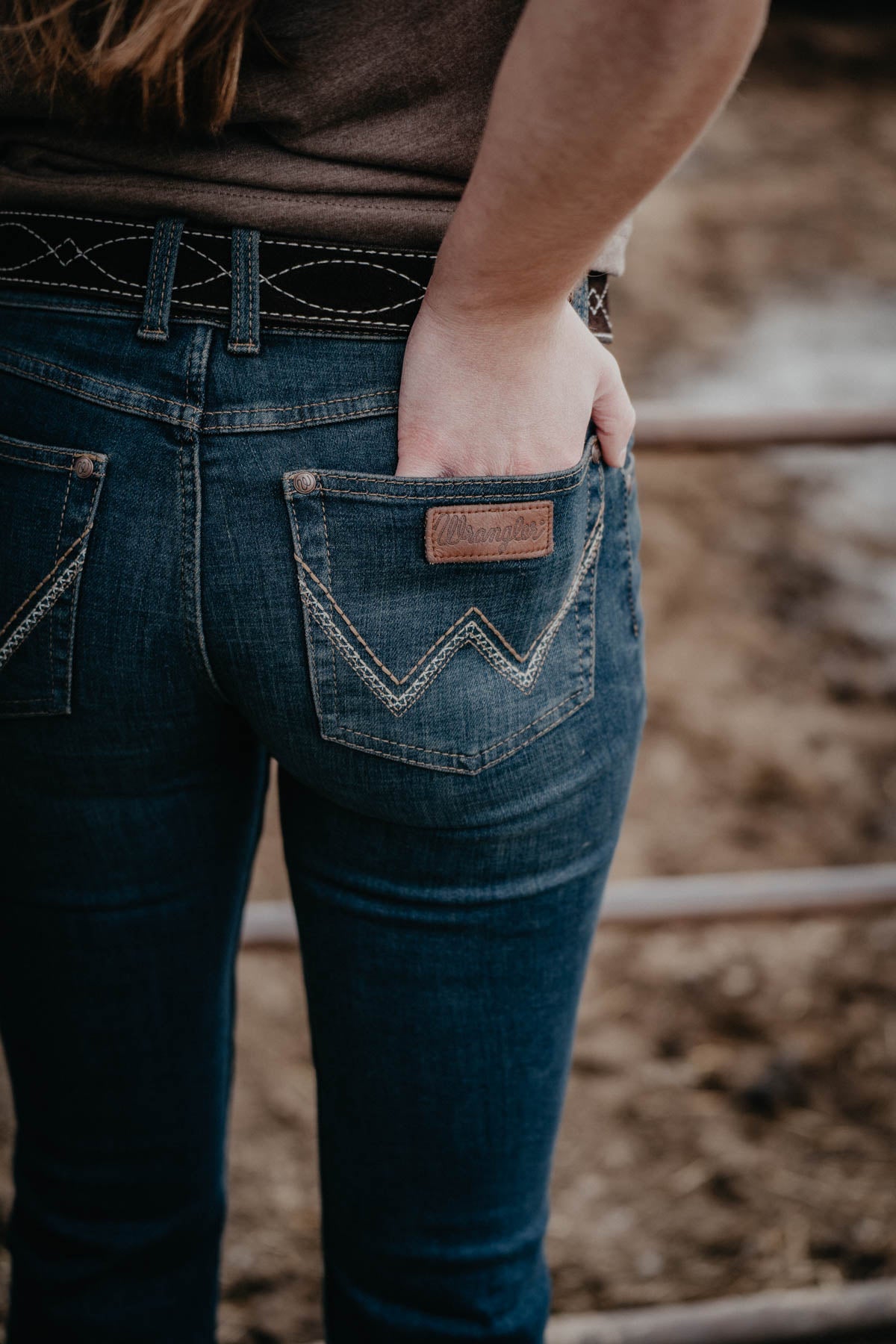 'Cora' Retro Mae Mid Rise Bootcut Jean by Wrangler (24-35)
