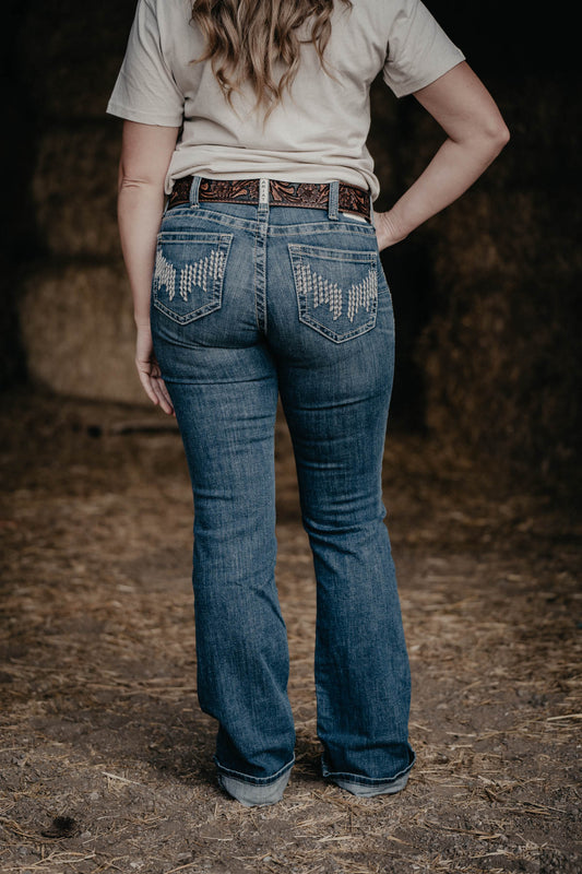 'Halyn' Perfect Rise Bootcut Jean by Ariat (Sizes 27S, 30L, 34L)