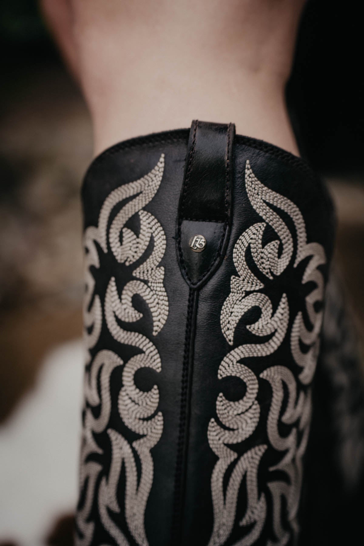 "Allie" Tall BLACK Leather Boots by Liberty Black {B & C Calf Widths}