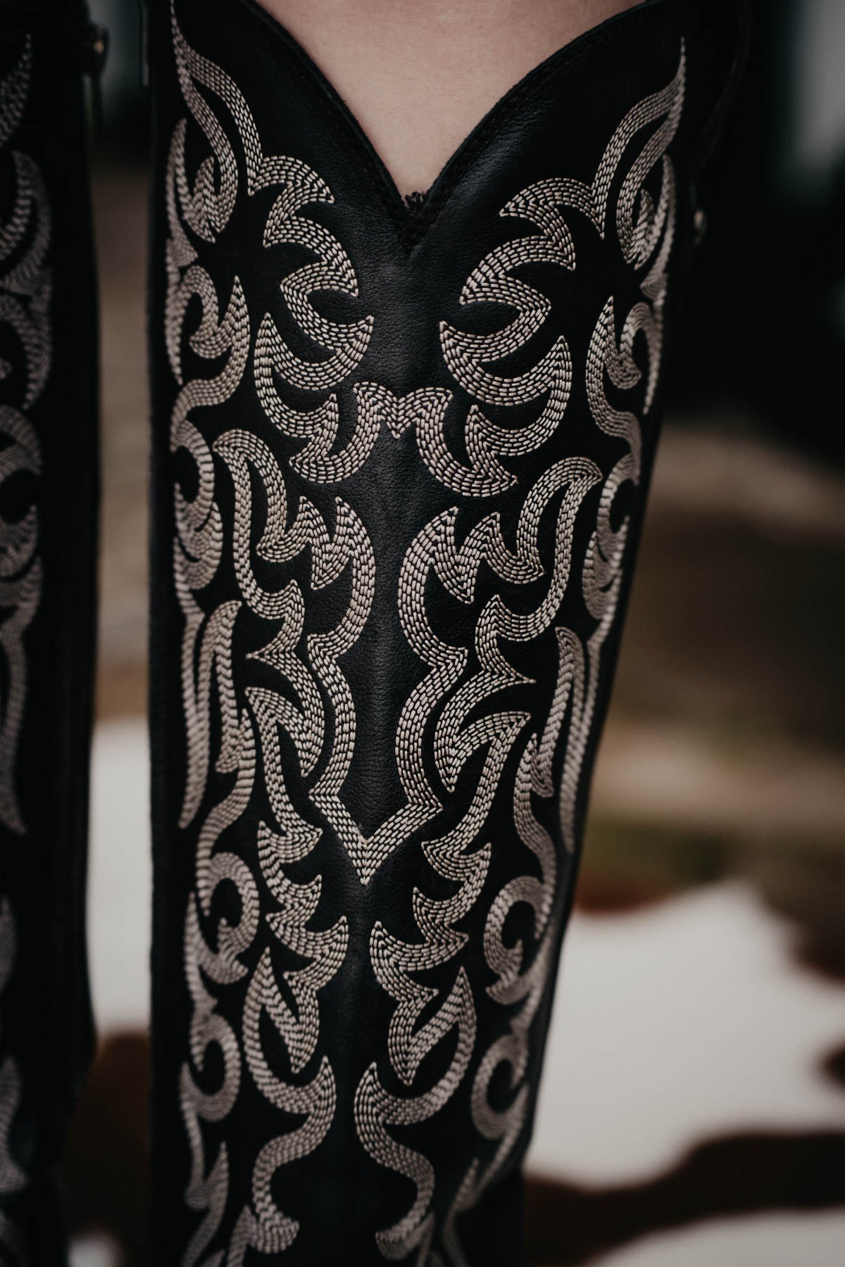 "Allie" Tall BLACK Leather Boots by Liberty Black {B & C Calf Widths}