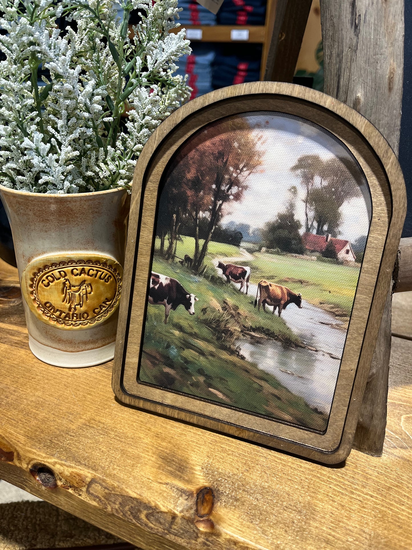 Mini Arch Wooden Framed Artwork (6 Designs)