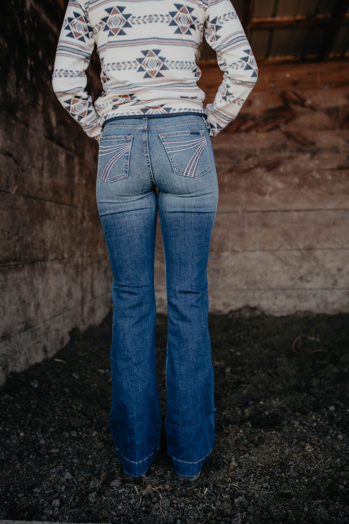 'Retro' Exclusive Dojo Trouser by 7 For All Mankind (34.5" Inseam) {Sizes 28, 30, 33, 34}
