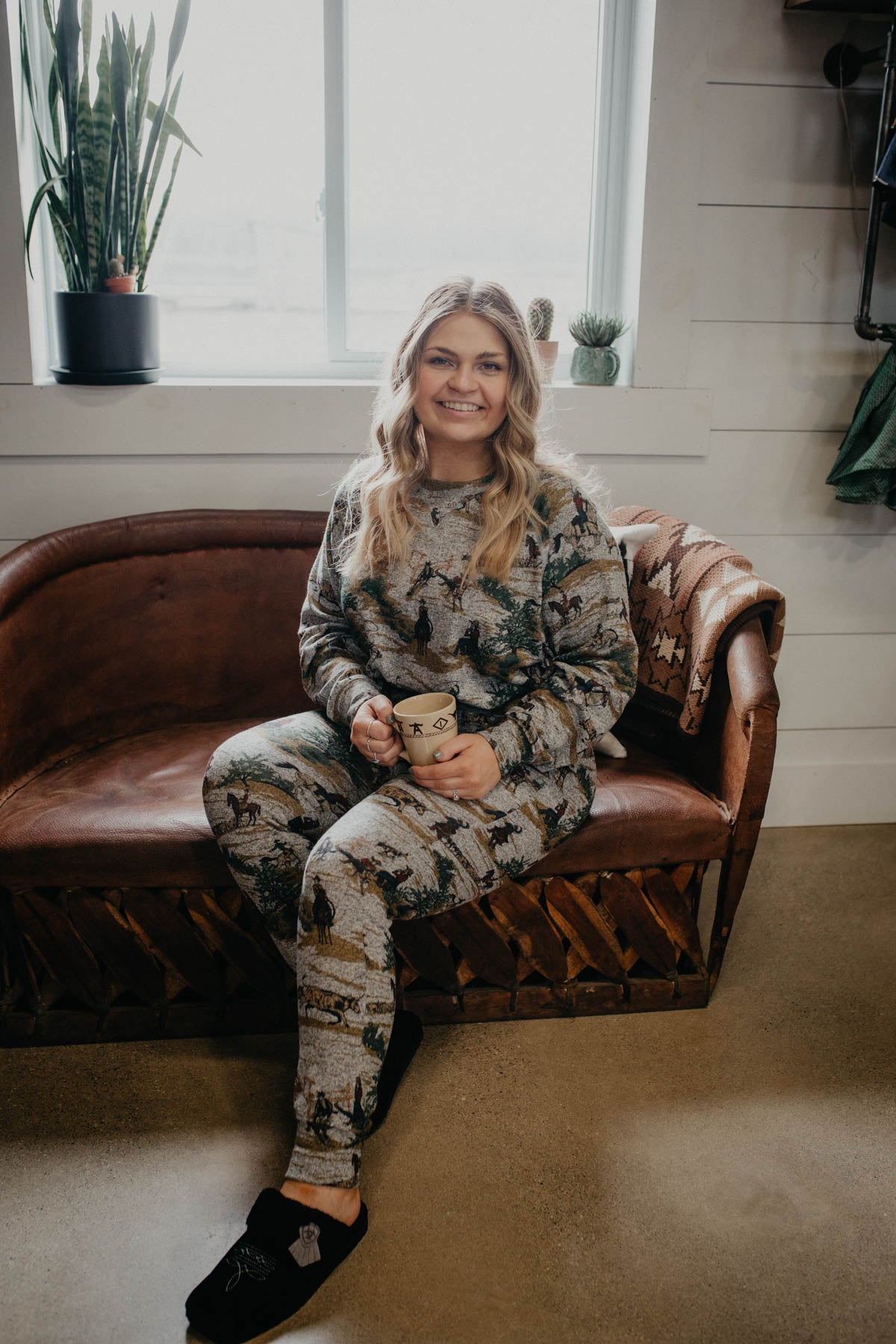 'Barstrop' Pull on Lounge Jogger Pants by Tasha Polizzi (S & L ONLY)