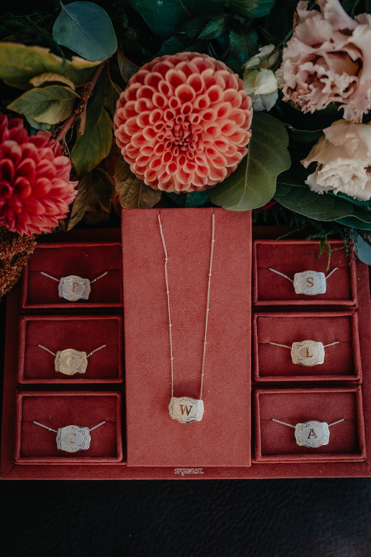 Initial Buckle Necklace (2 Options)
