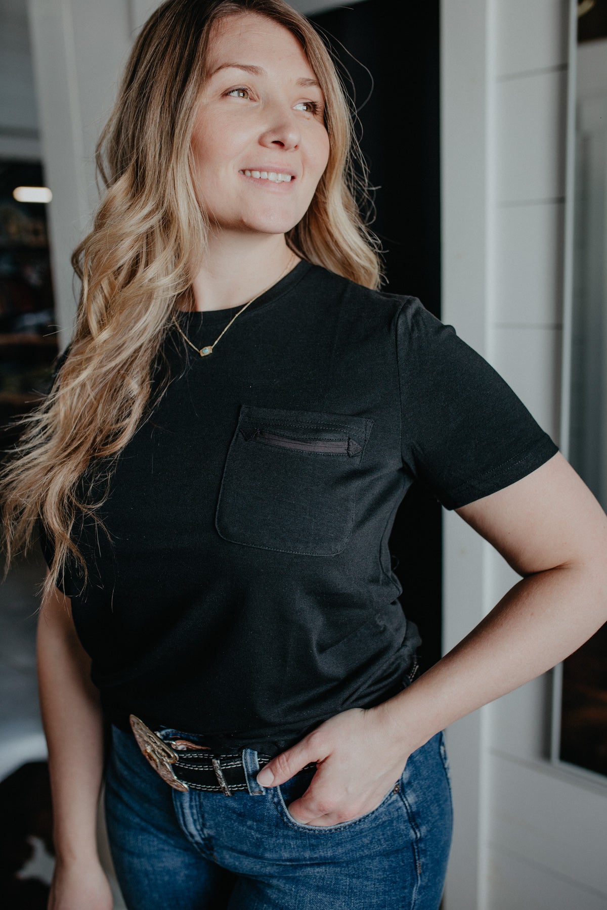 "Handy As A Pocket" Women's T-shirt (3 colours)
