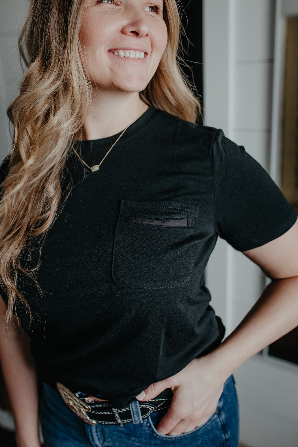 "Handy As A Pocket" Women's T-shirt (3 colours)