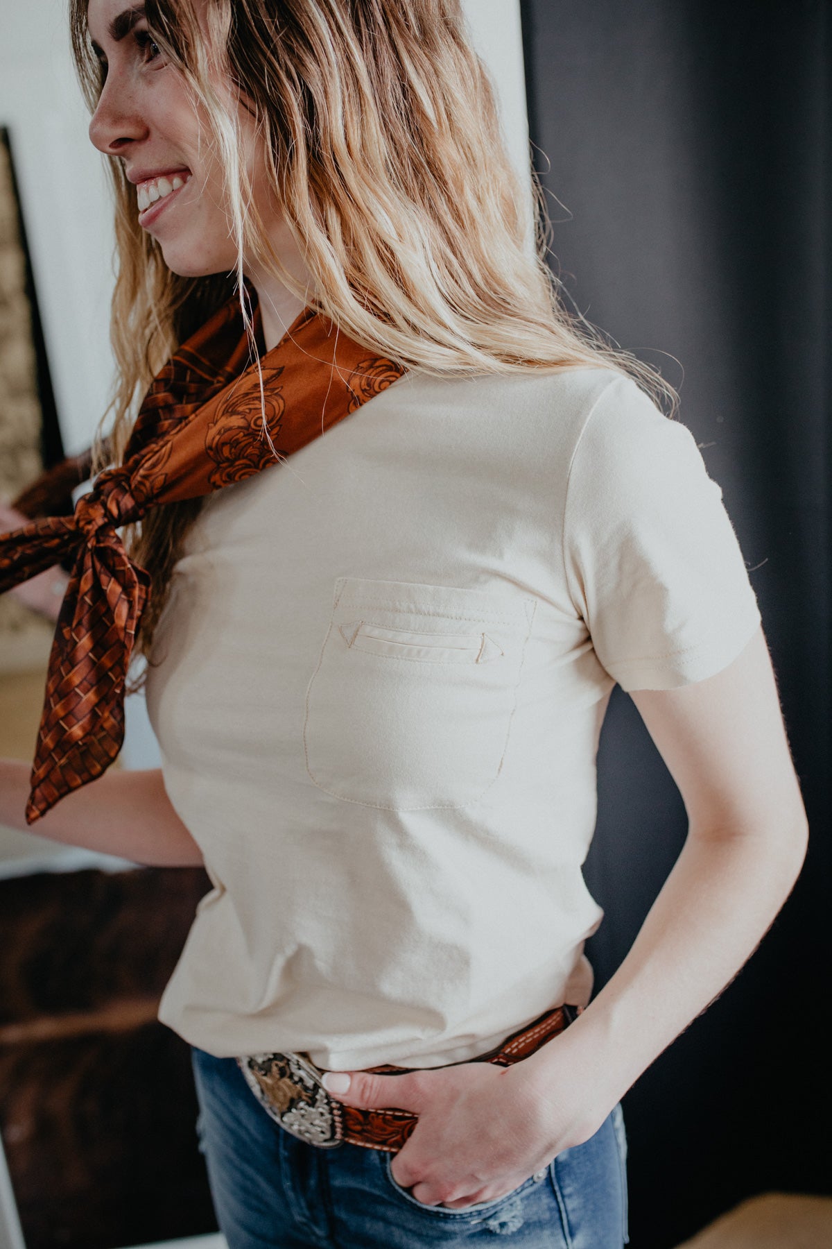 "Handy As A Pocket" Women's T-shirt (3 colours)
