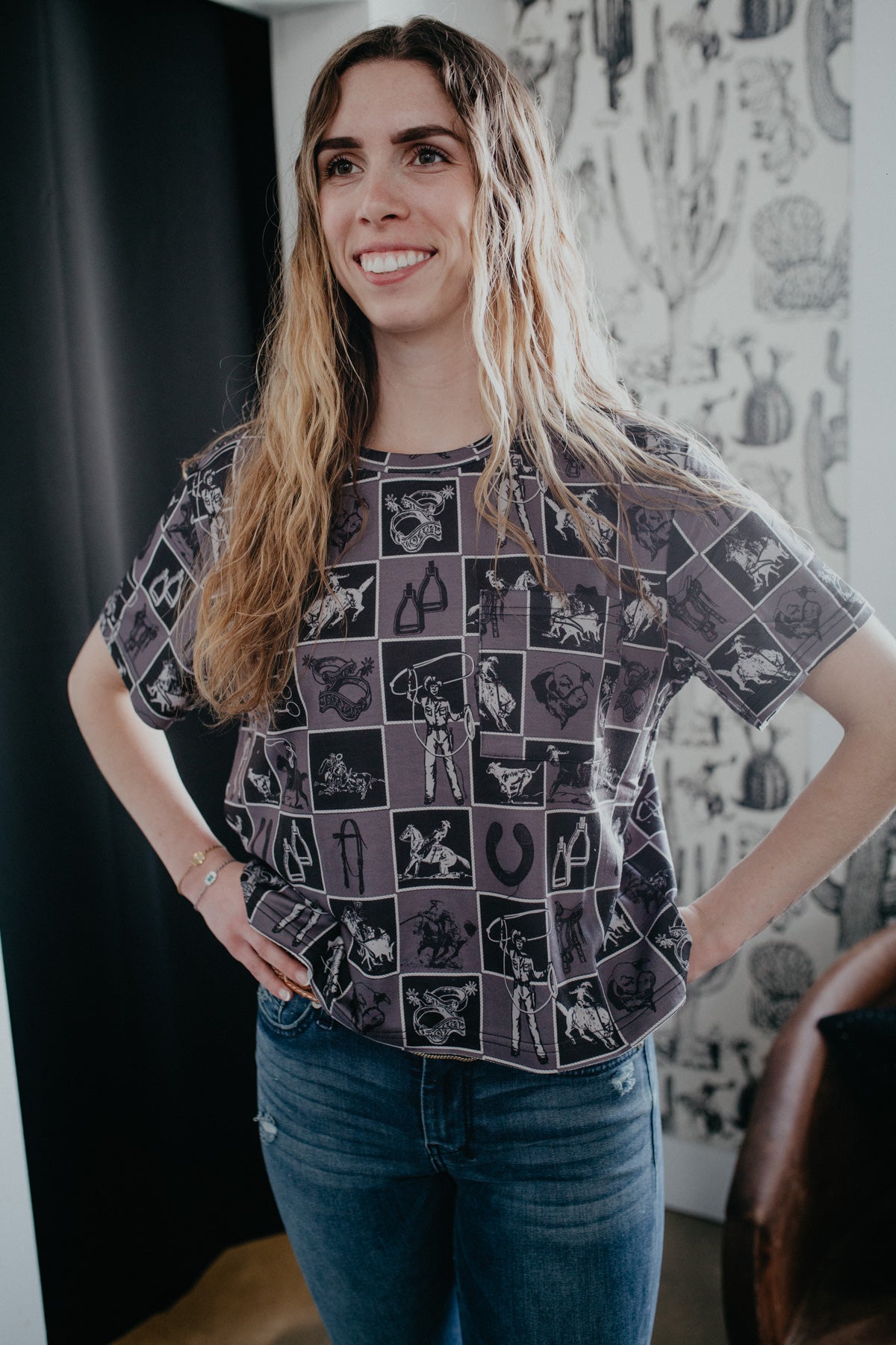 Check It Cowpoke Tee (S/M-2X/3X)