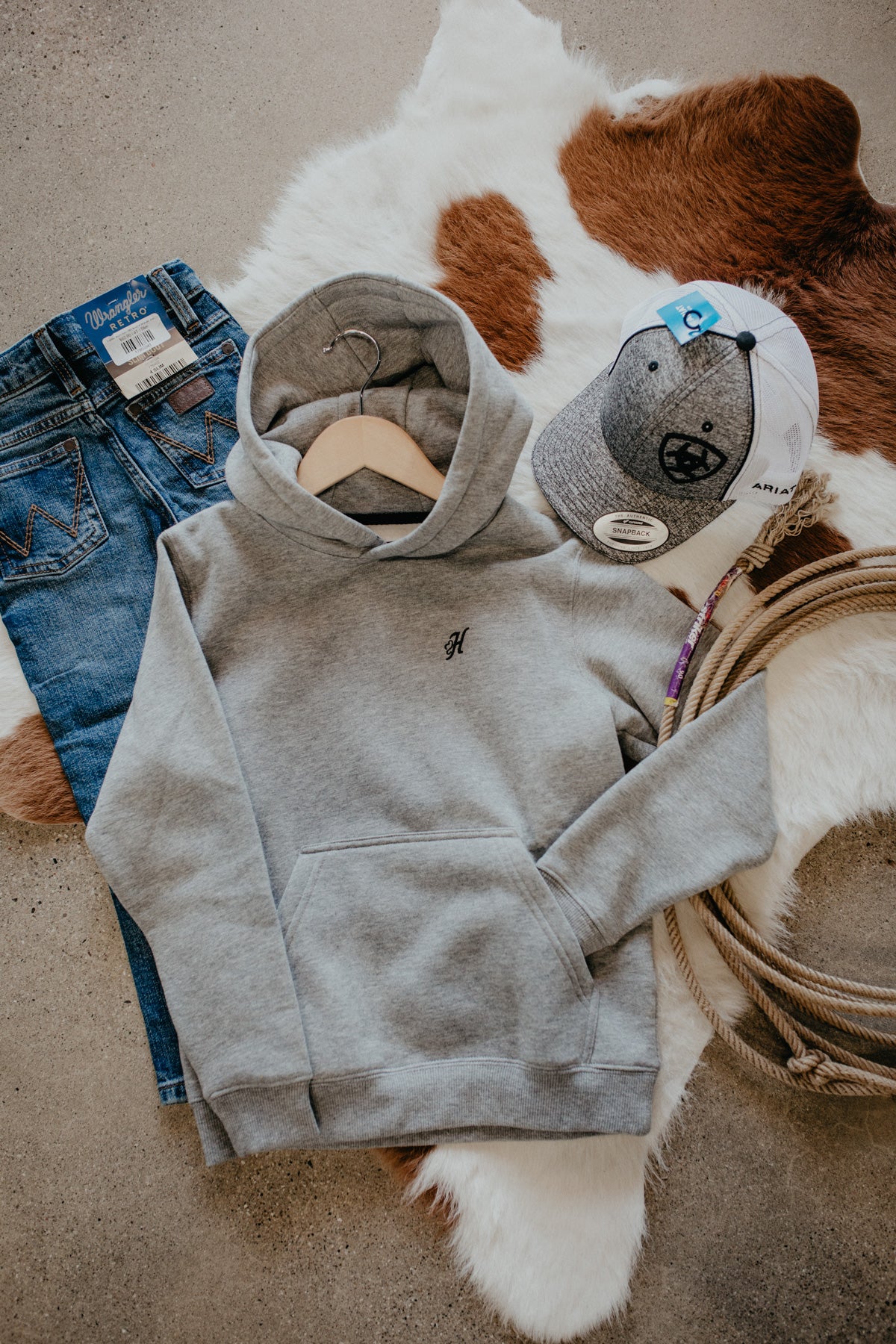 'Silver' Youth Hoodie Hoodie (XS-XL)