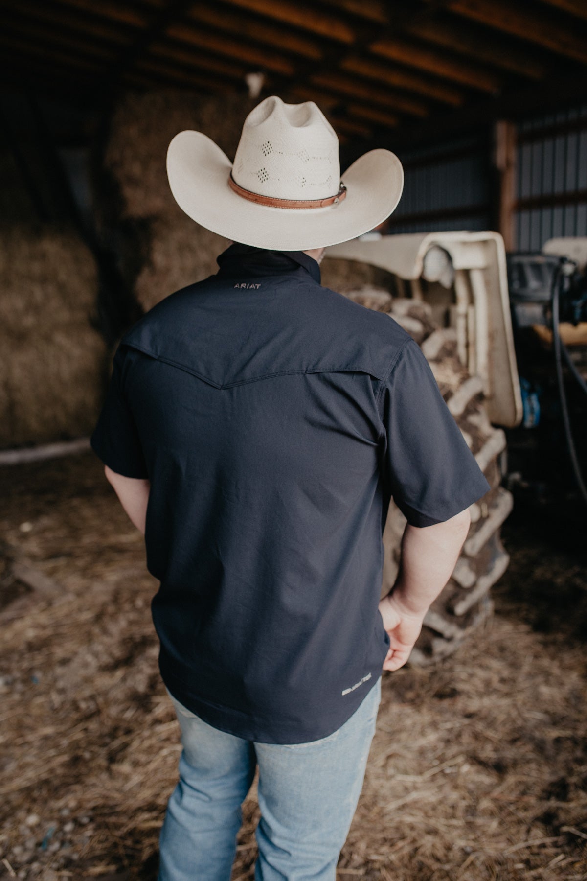 'Jordan' Western Venttek Snap Shirt Black (S-XXL)