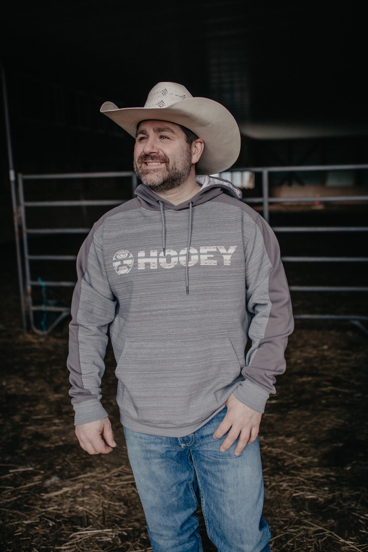 'Canyon' Mens Grey Hooey Hoodie (S-XXL)