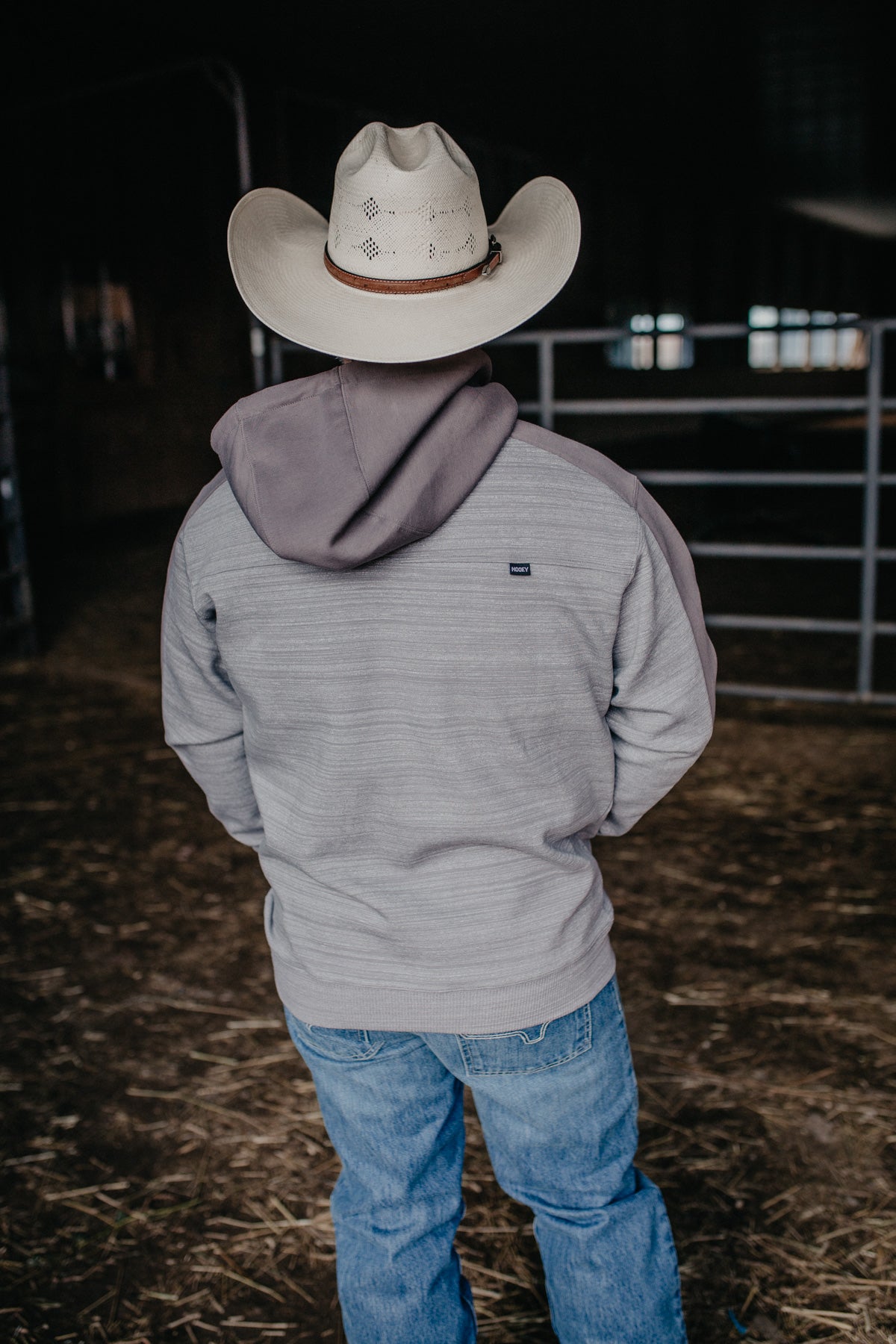 'Canyon' Mens Grey Hooey Hoodie (S-XXL)