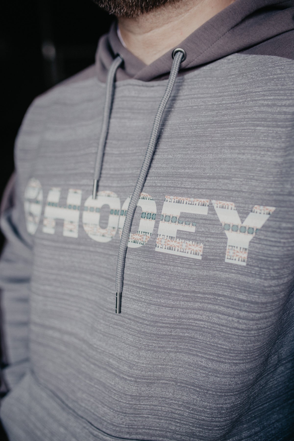 'Canyon' Mens Grey Hooey Hoodie (S-XXL)