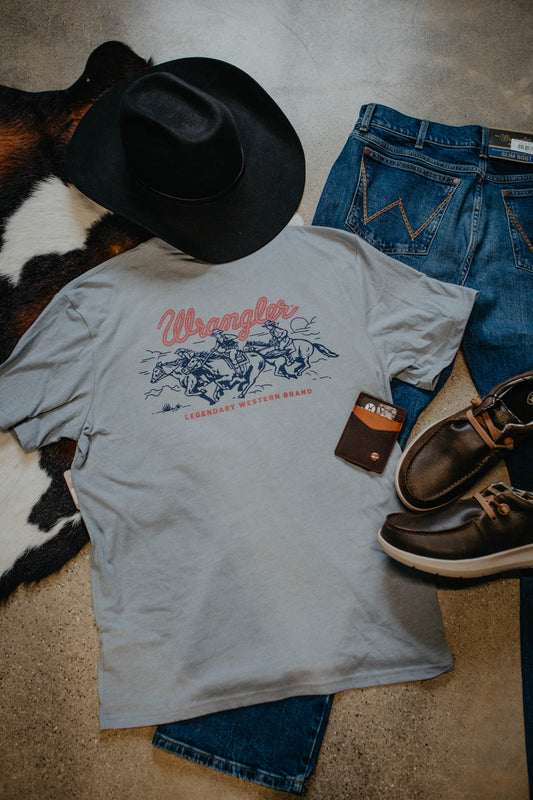 Men's Wrangler 'Cowboy Riders' T-Shirt (L - XXL Only)