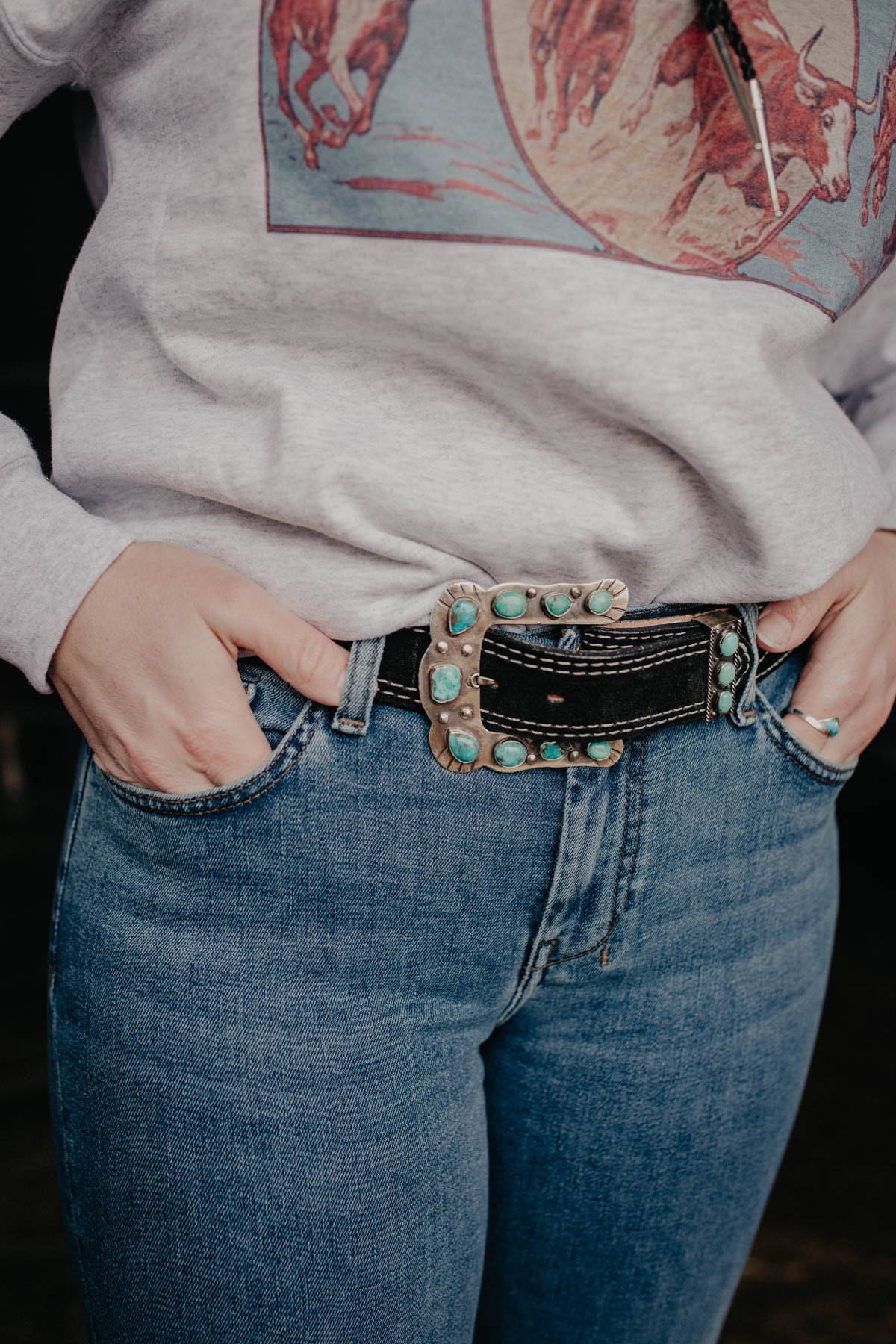 German Silver Horseshoe Buckle by Paige Wallace (3 Styles)