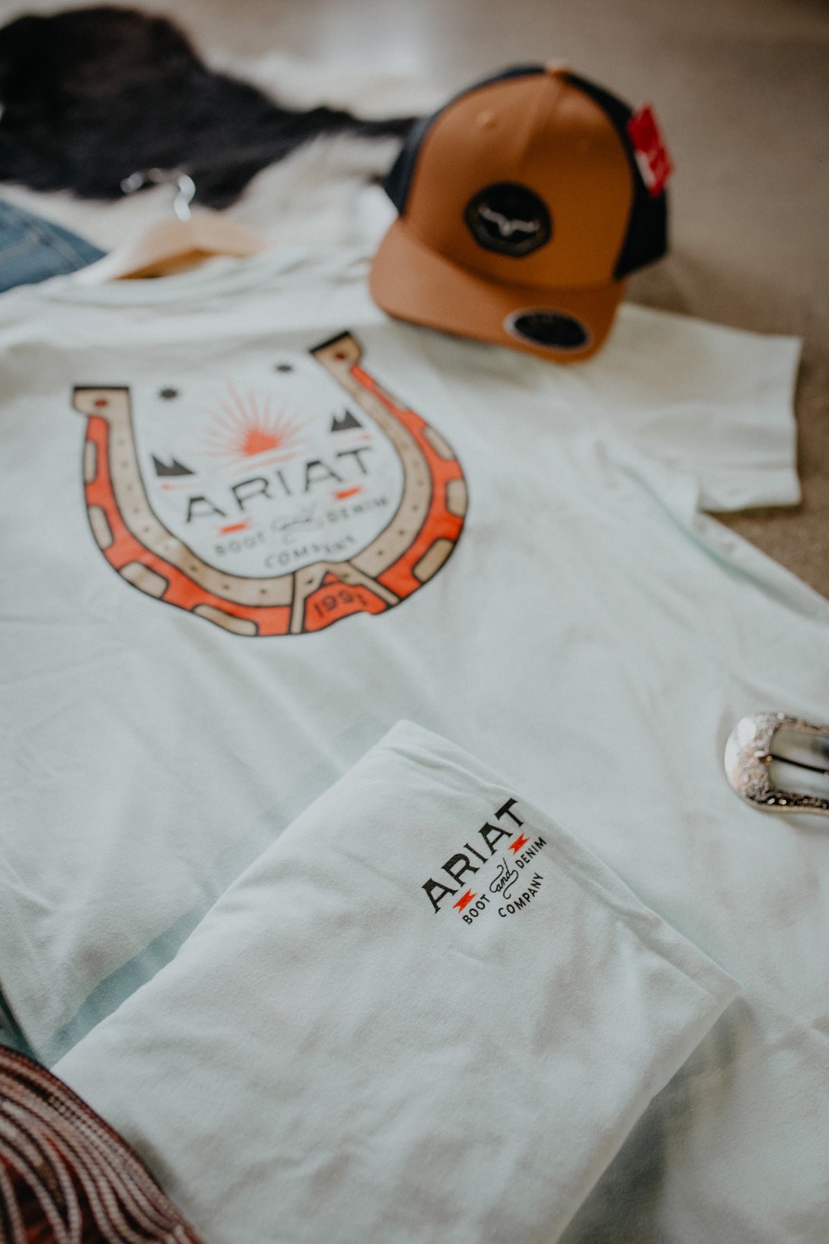 'Gage' Mens Ariat Lucky Shoe T-Shirt