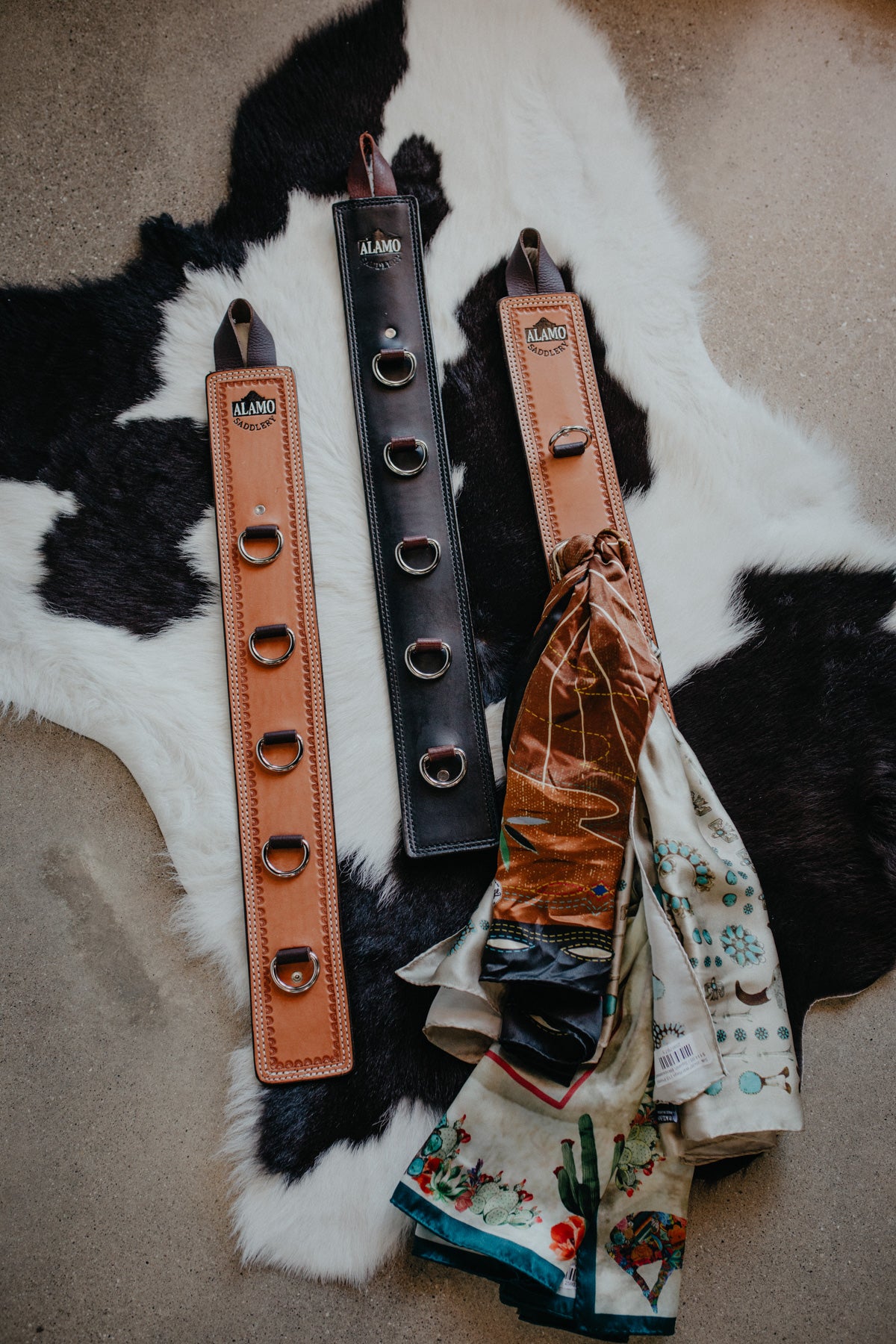 Leather Wild Rag Holders (2 Colours)