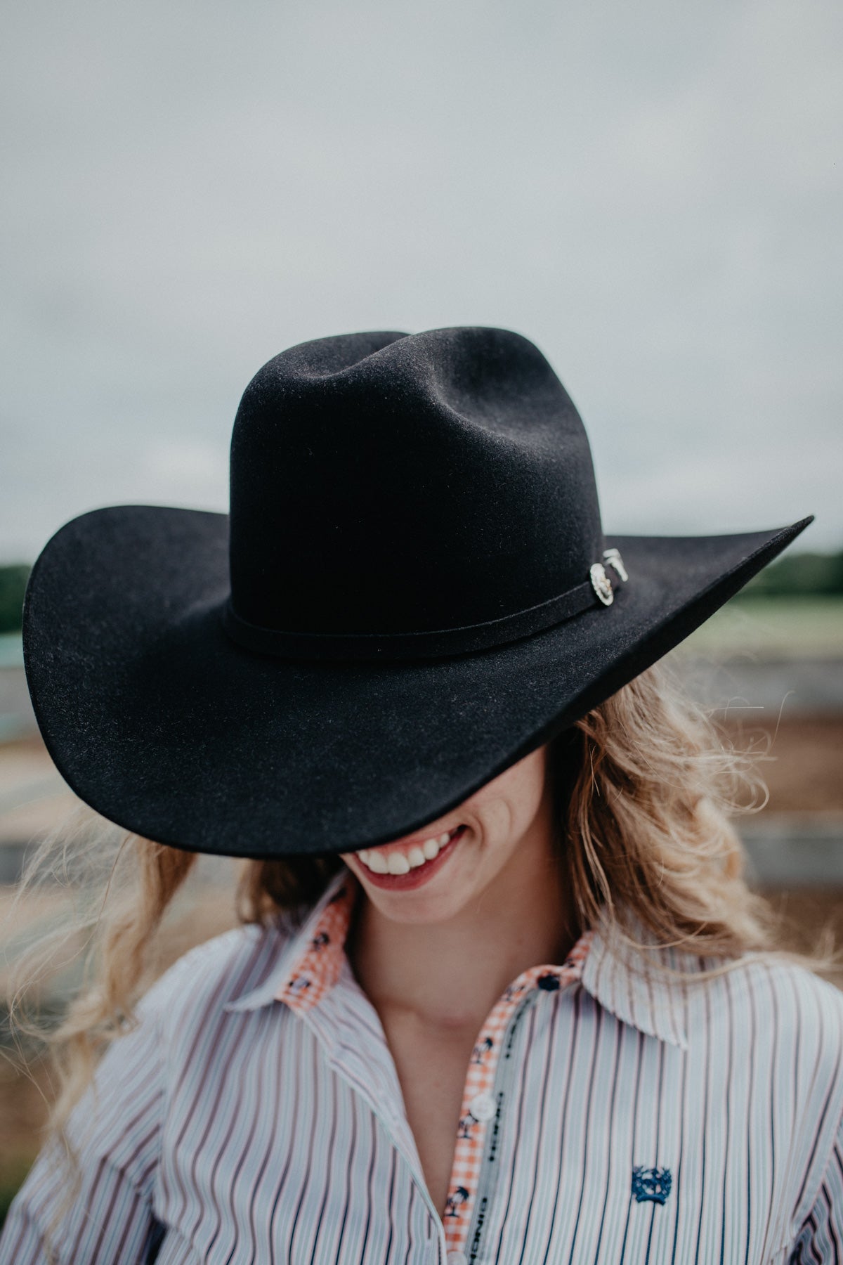 'Shasta' 10X Premier Felt Cowboy Hat by Stetson (Black)