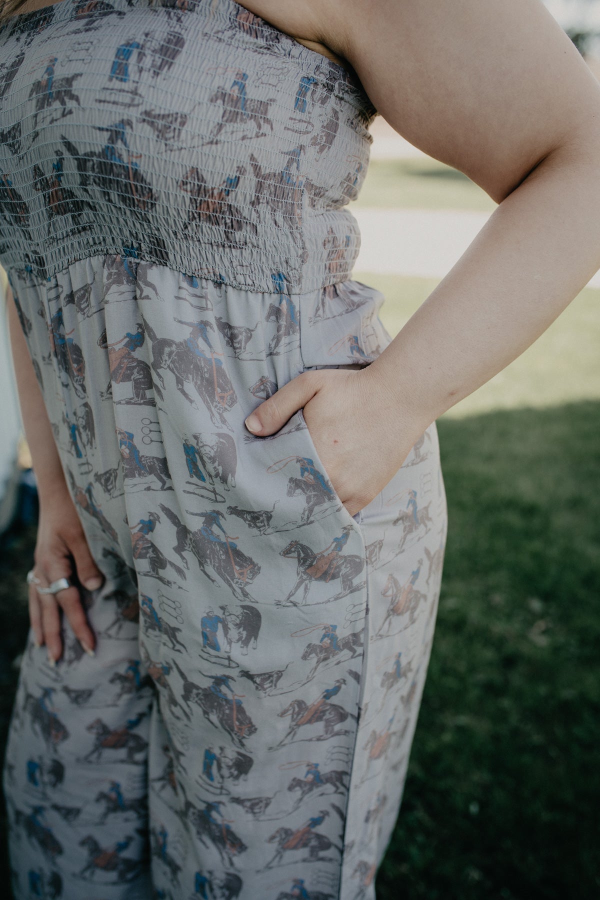 The Trail Ride Jumpsuit (XS ONLY)