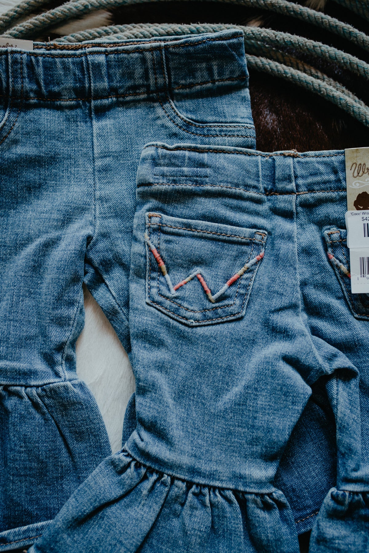 'Coco' Baby Girl Flare Jean by Wrangler (0/3 - 4T)
