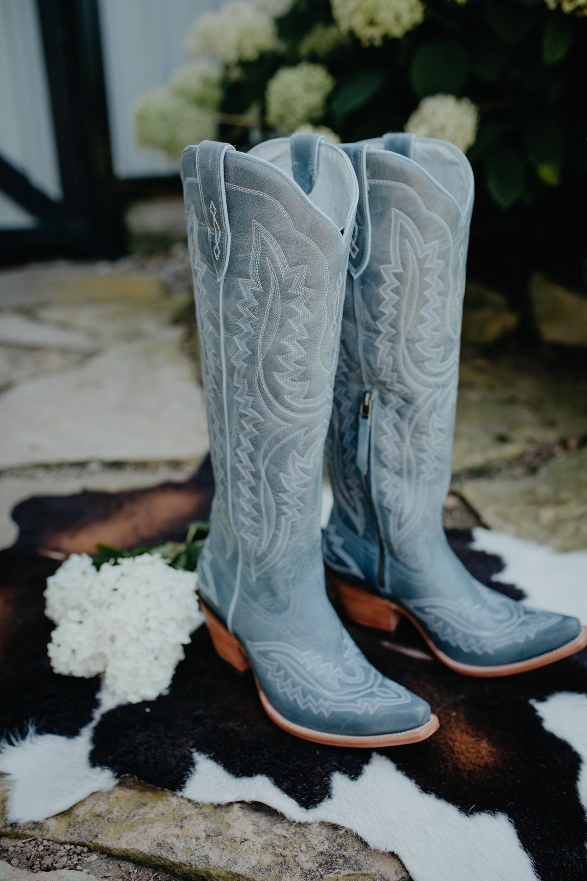 Casanova Tall Western Boot by Ariat (Vintage Denim)