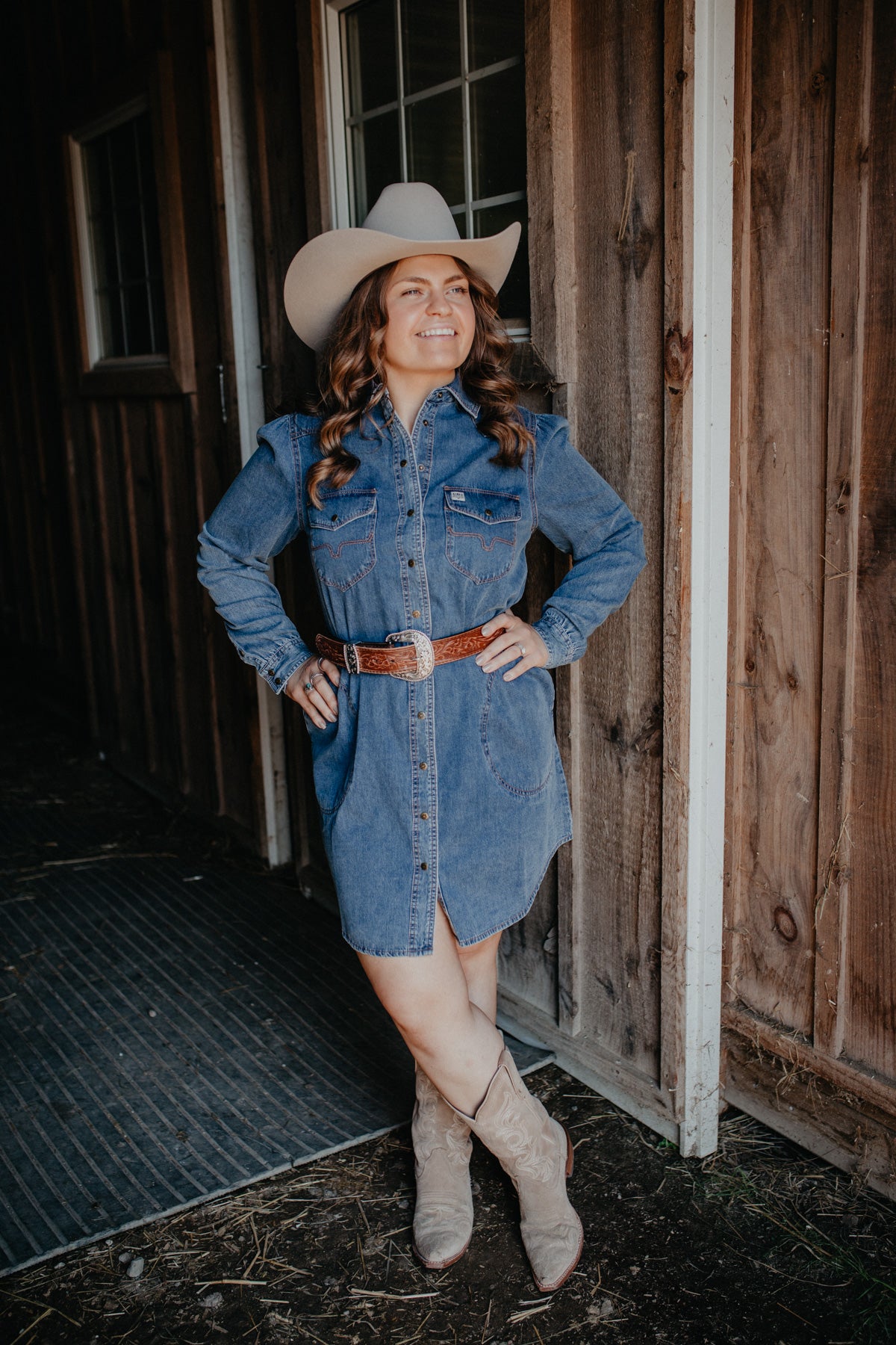 'Rox' Women's Kimes Ranch Denim Dress (S - XL)