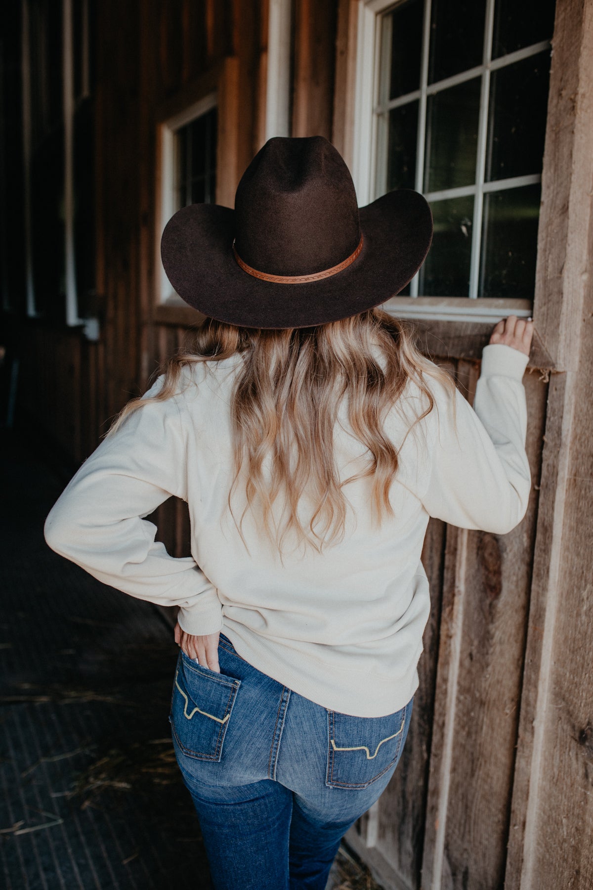 Ariat 'Denim & Supply' 1/2 Zip Sweater (XS-XXL)