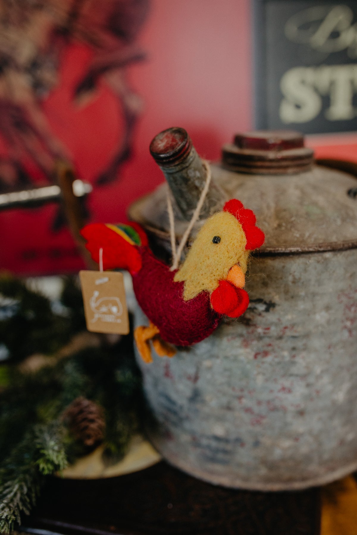 Farmyard Felted Ornaments (11 Options)