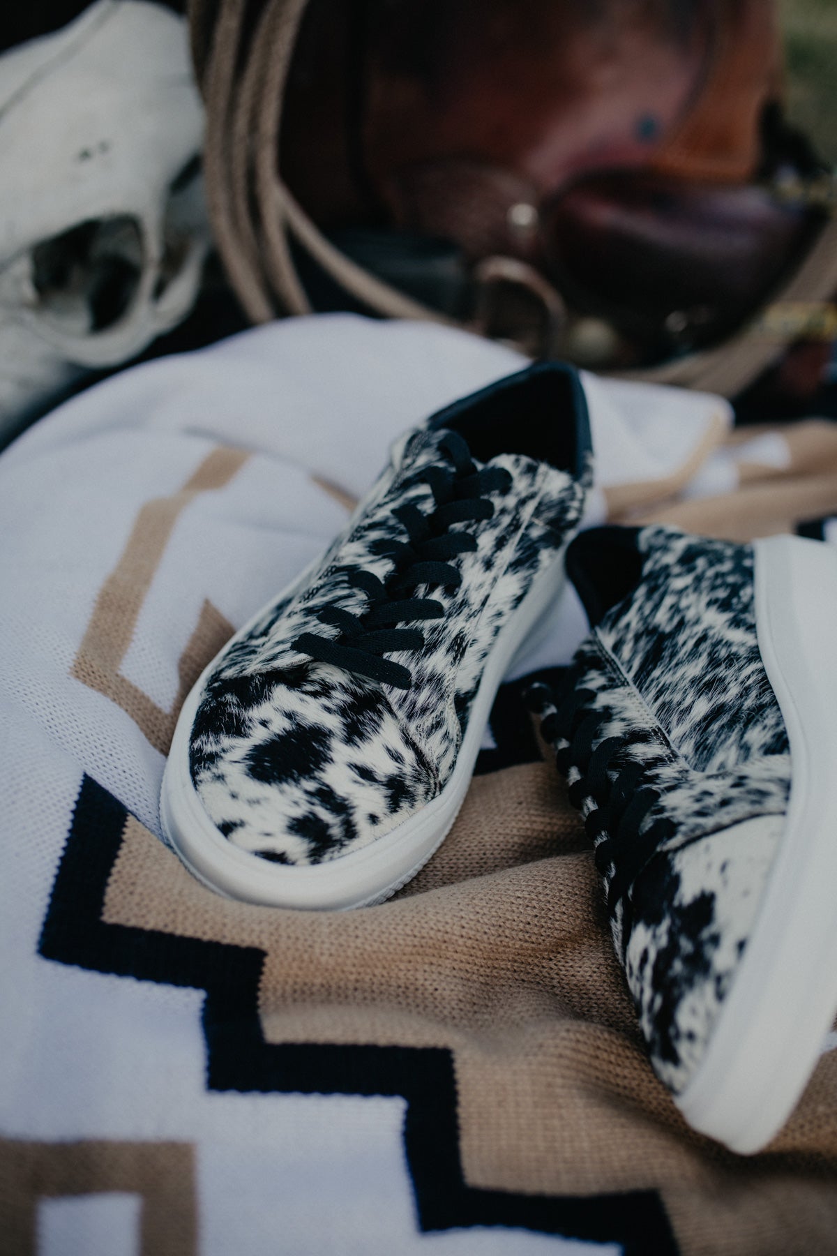 'Julia' Cowhide Sneaker by Stiefeld - Size 10
