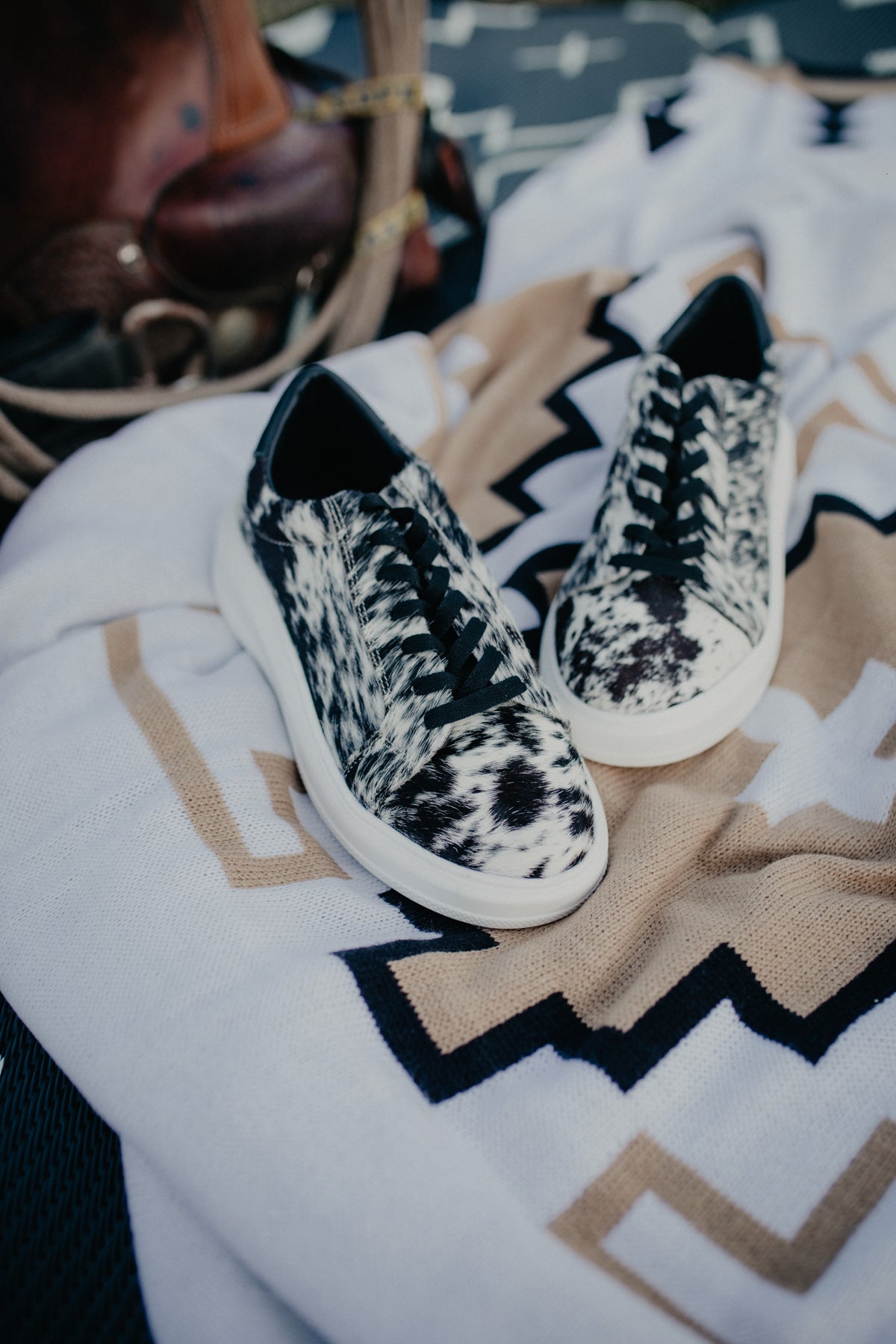 'Julia' Cowhide Sneaker by Stiefeld - Size 10