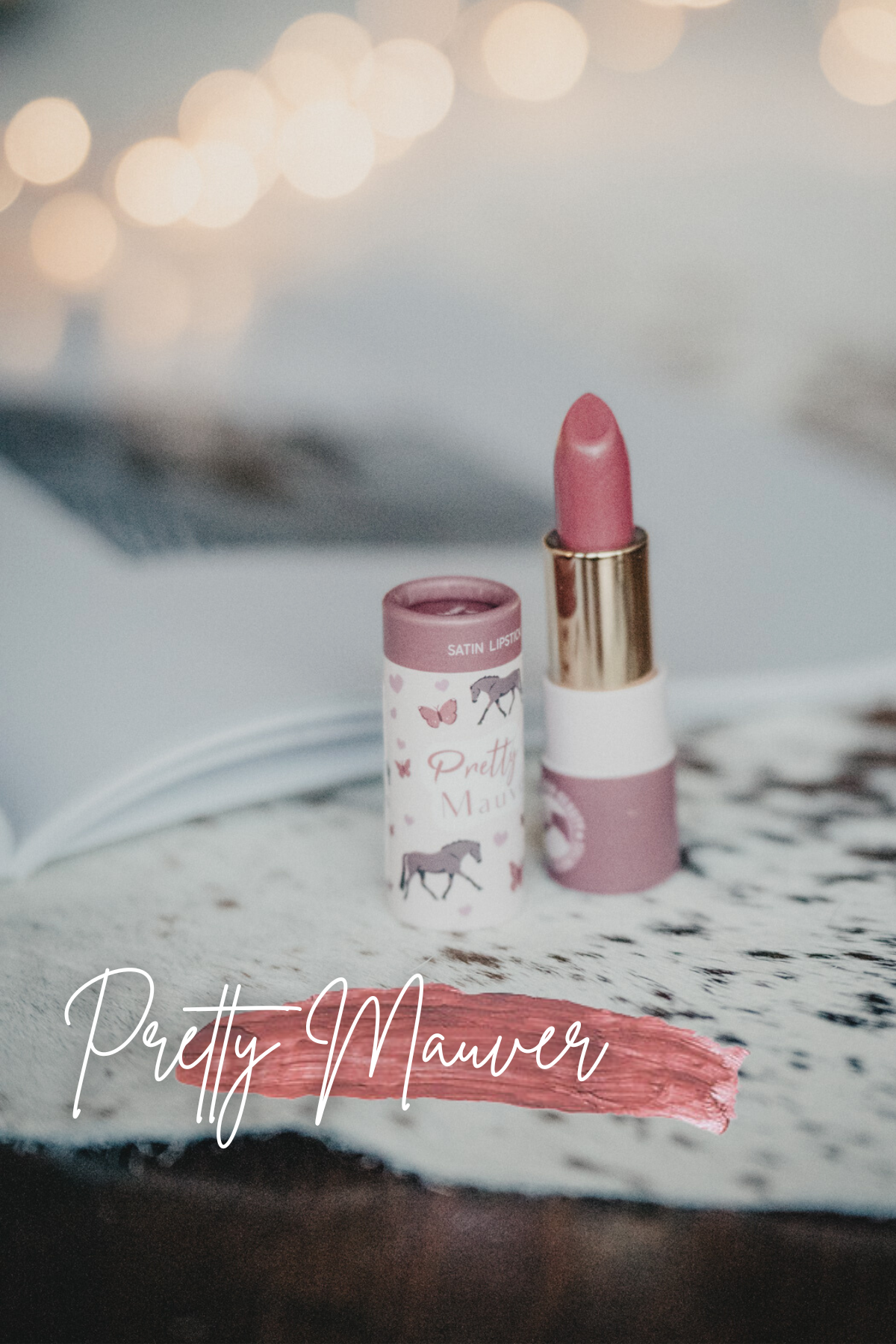 Equestrian Themed US-Made Satin Lipsticks (Multiple Colours)