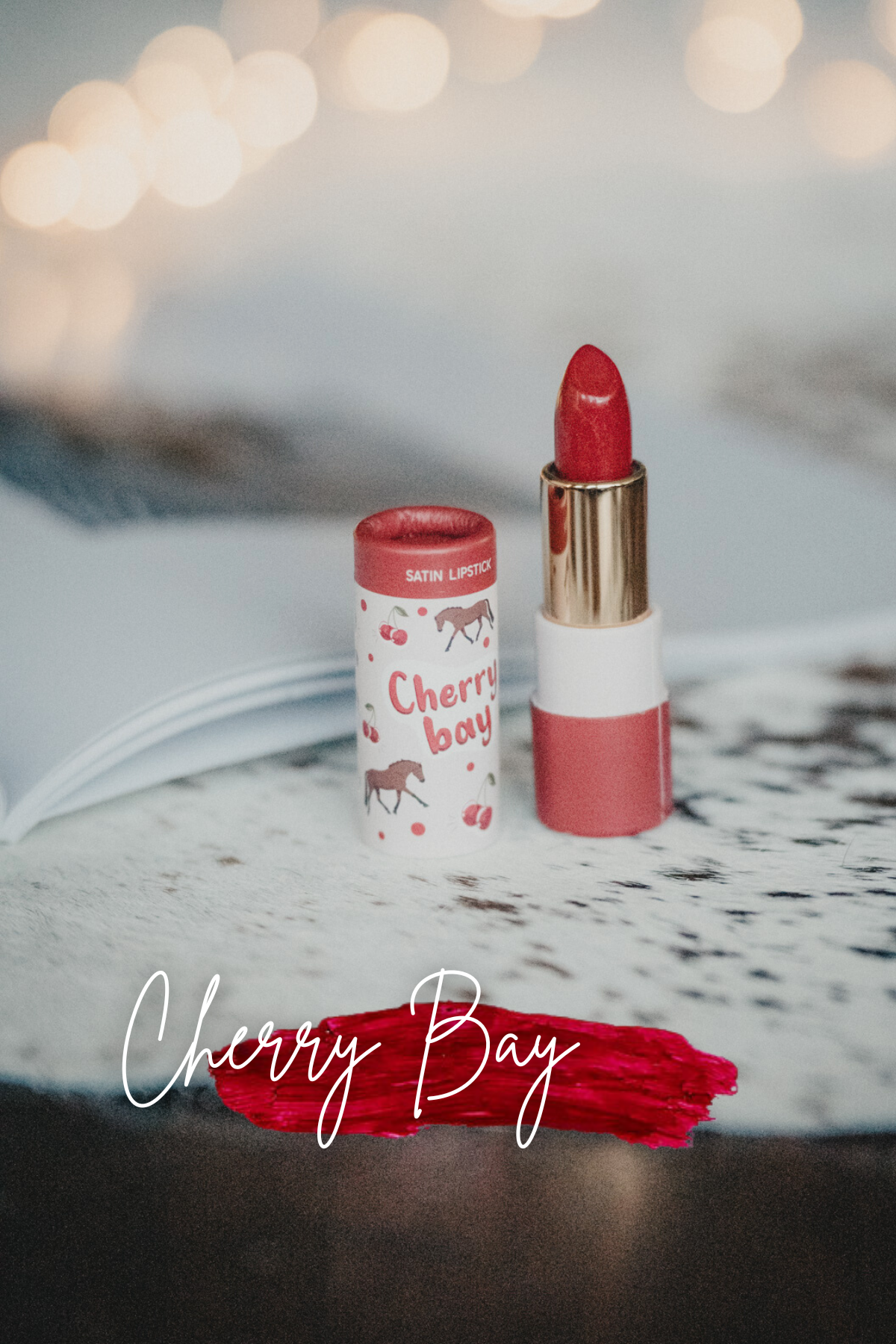 Equestrian Themed US-Made Satin Lipsticks (Multiple Colours)