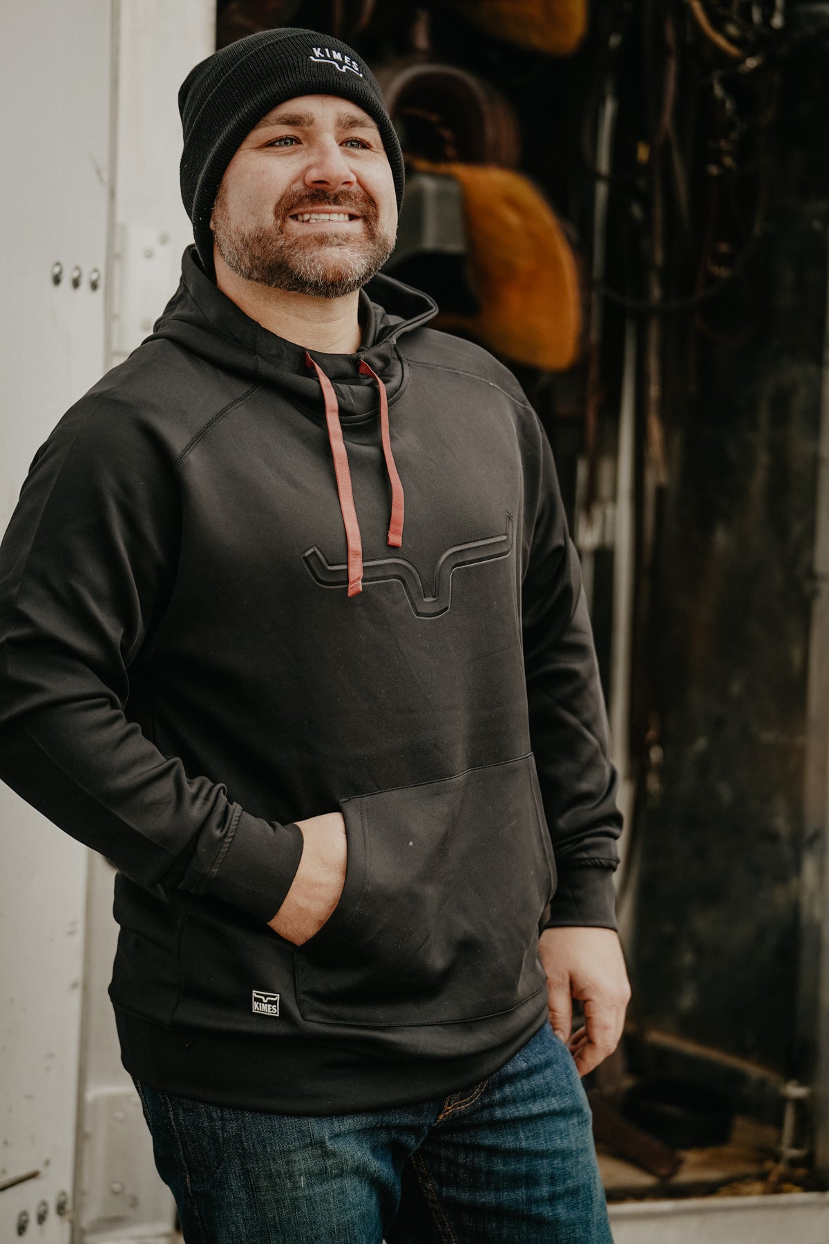 'Prescott' Men's Technical Hoodie by Kimes Ranch (2 Colours)