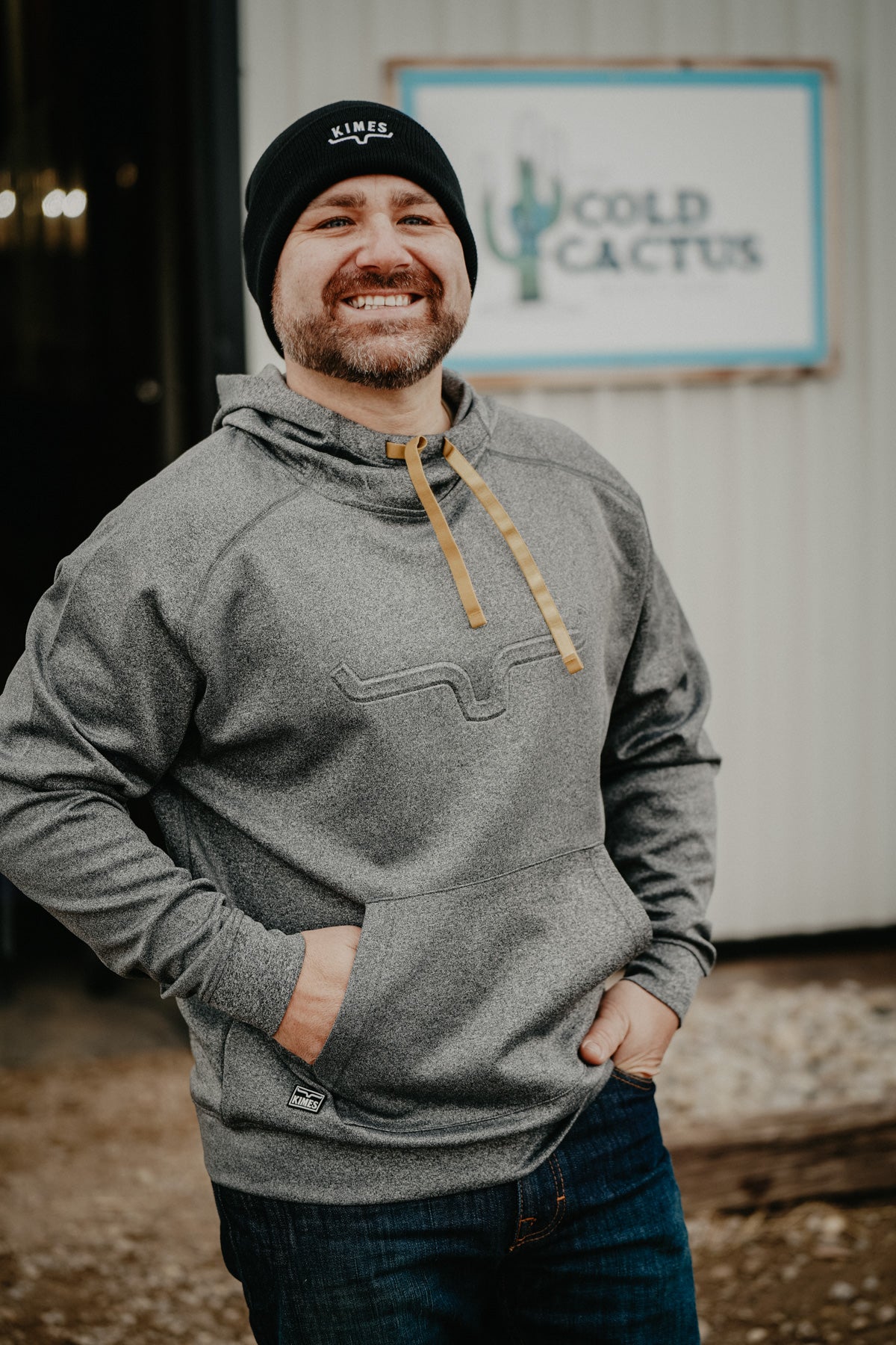 'Prescott' Men's Technical Hoodie by Kimes Ranch (2 Colours)
