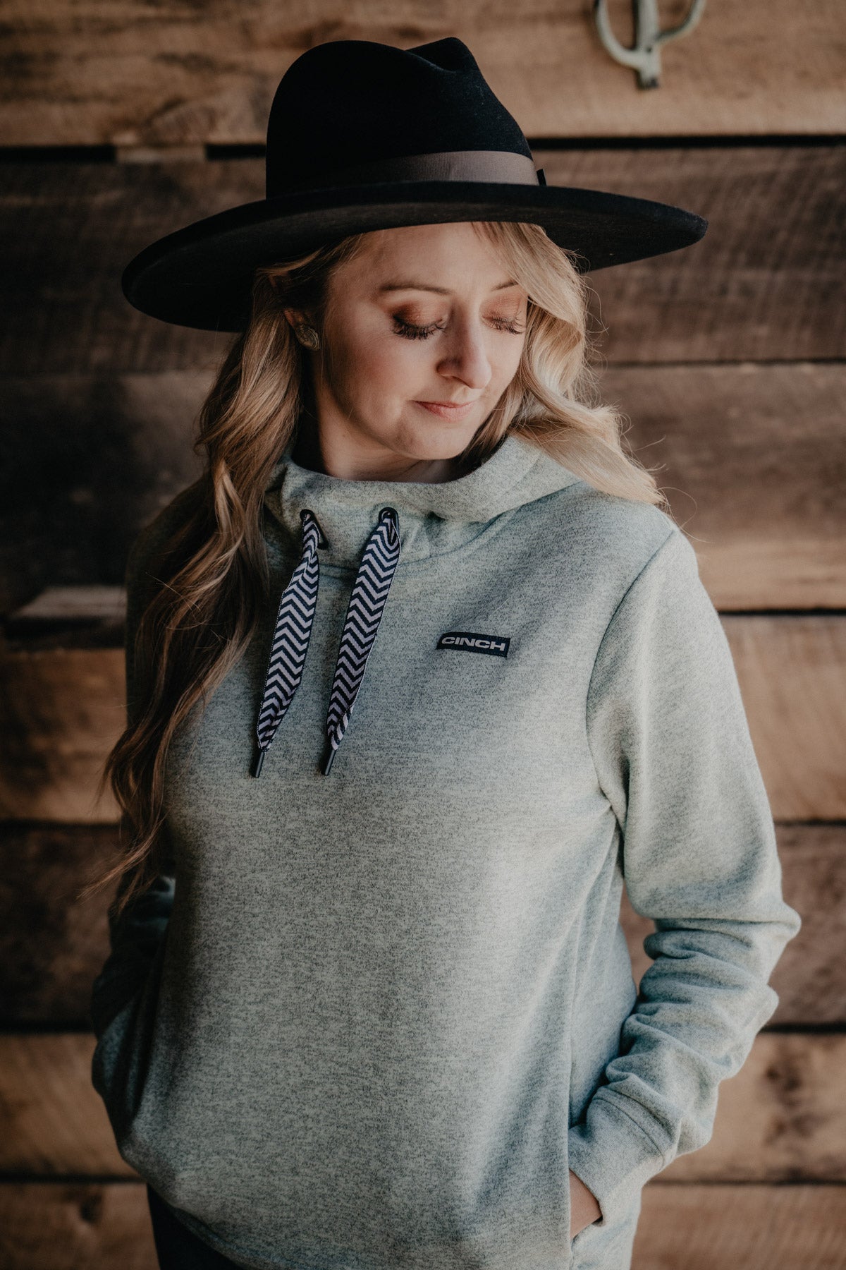 'Four Mile' Cinch Heathered Women's Hoodie (XS - XXL)