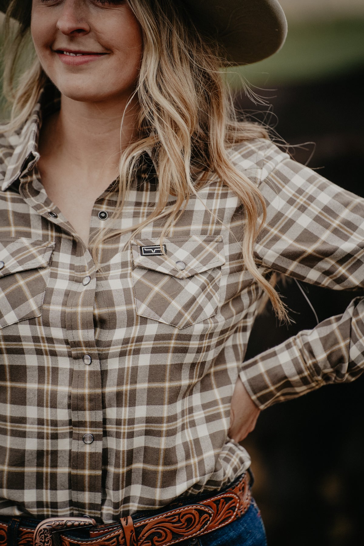 'San Mateo' Plaid Cotton Flannel by Kimes Ranch (2 Colours)