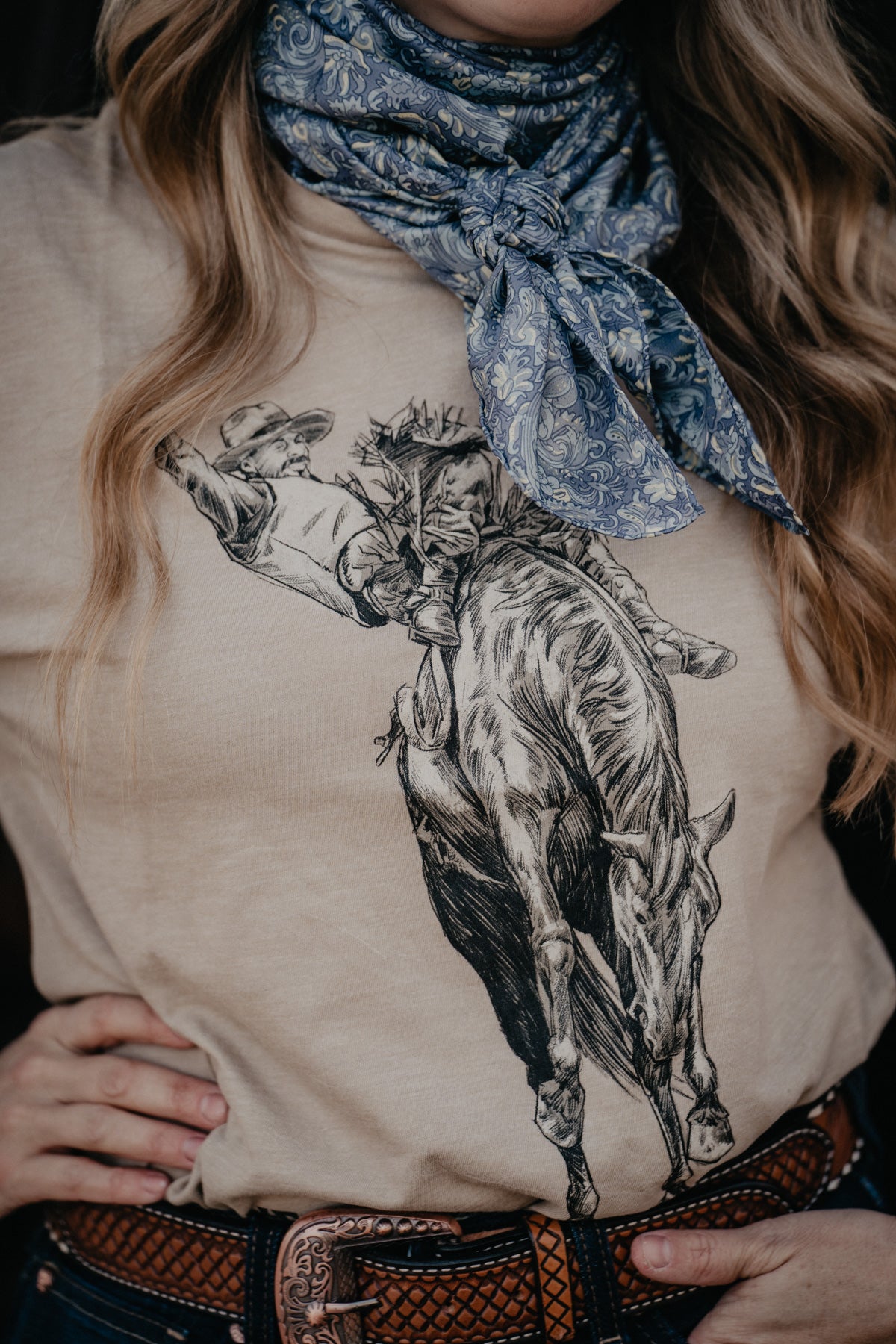 "We Don't Choose the Way" Yellowstone X Wrangler T Shirt