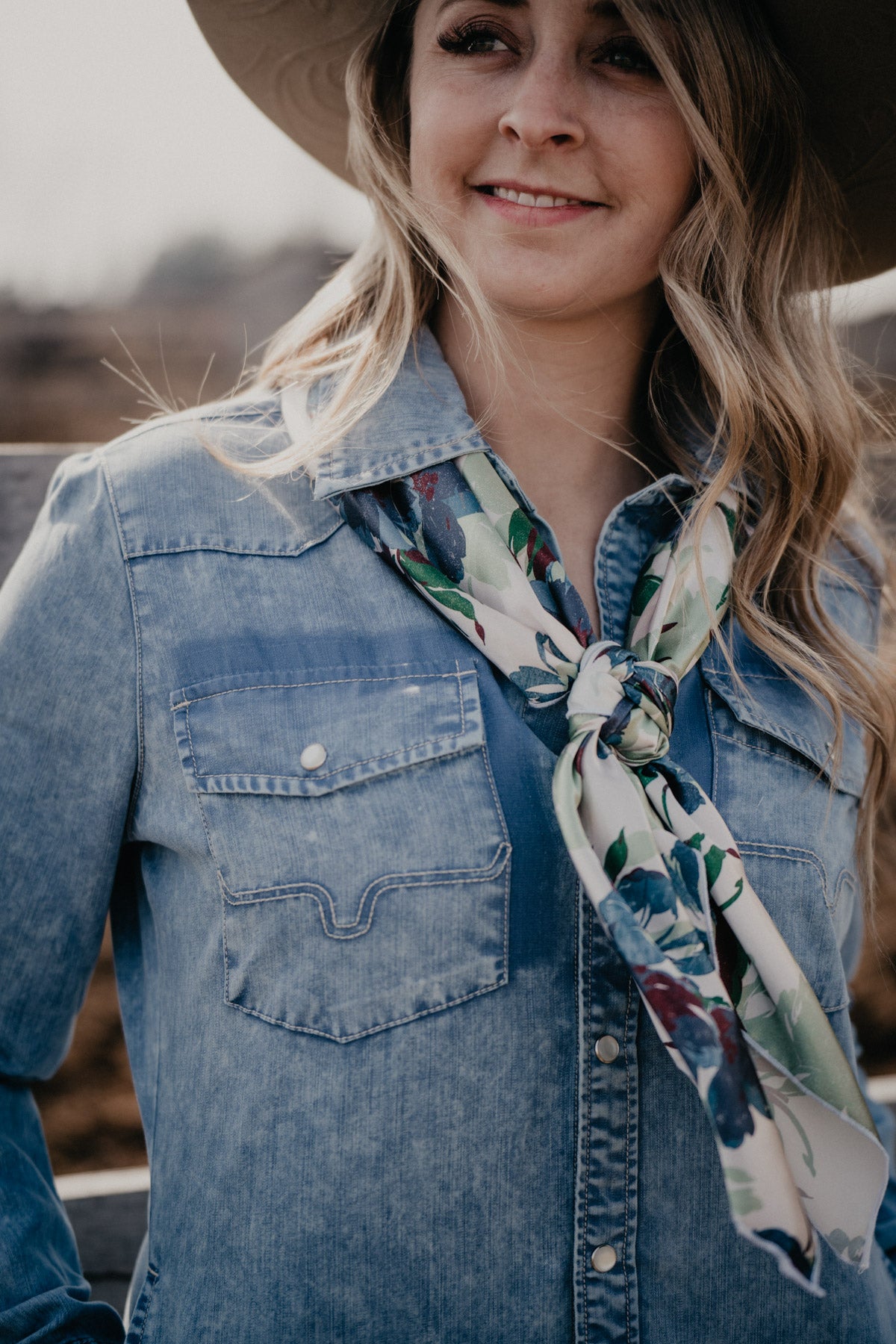'Sundowner' Denim Dress by Kimes Ranch (S - XXL; 2 Washes)