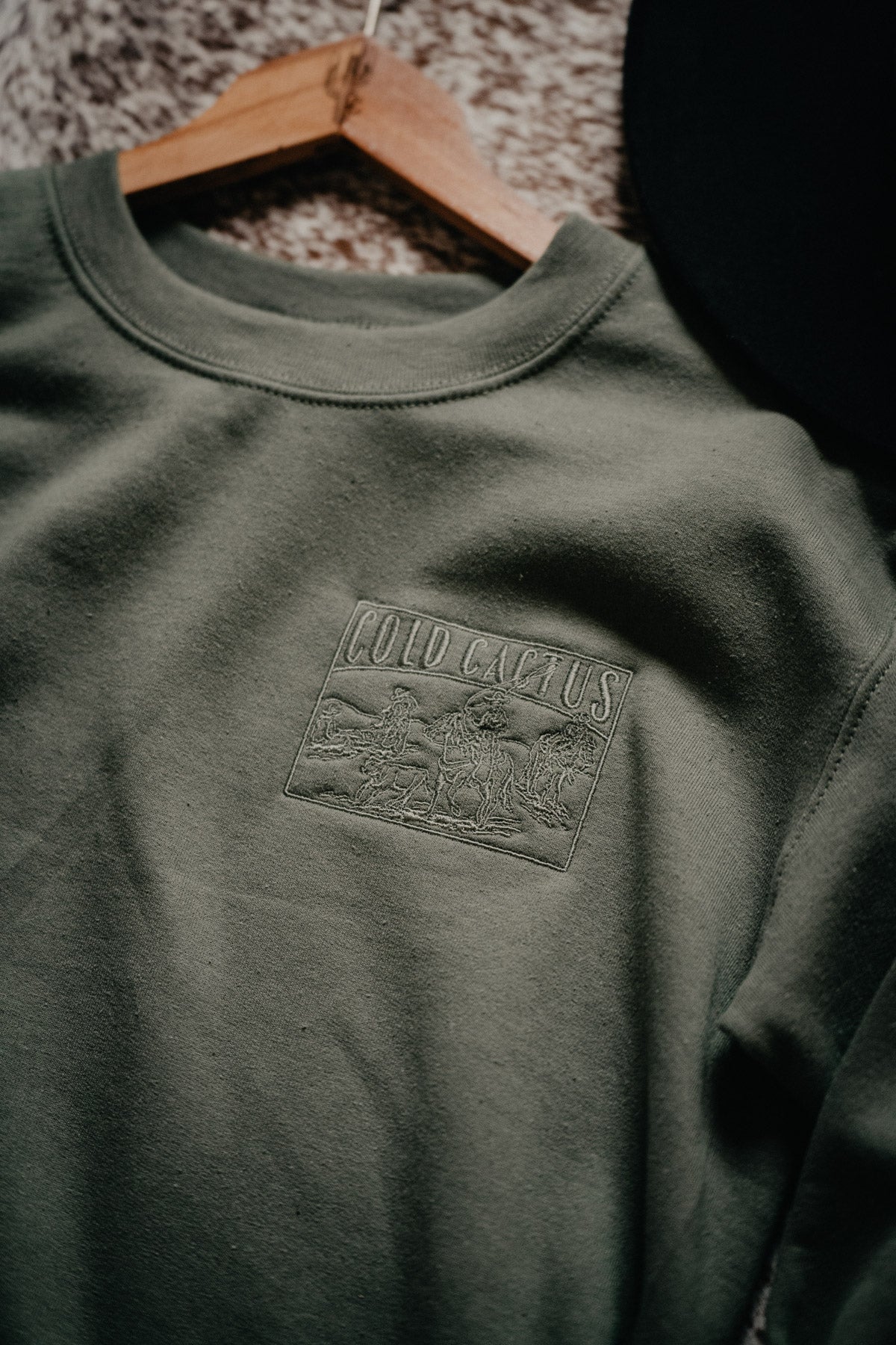 Tonal CC Logo Embroidered Crewneck (2 Colours, S-XXL)