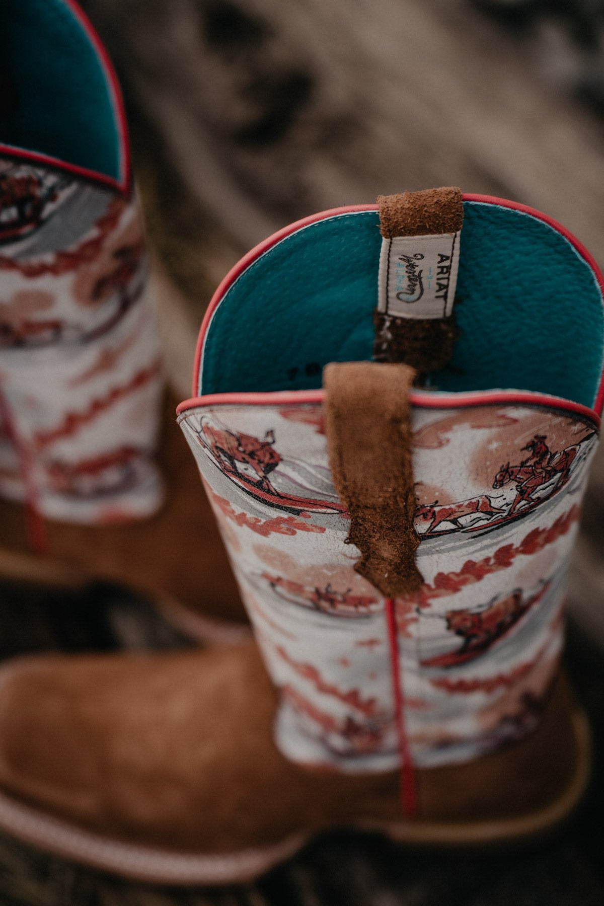 'Frontier' Women's Western Boot {Western Aloha X Ariat Print}