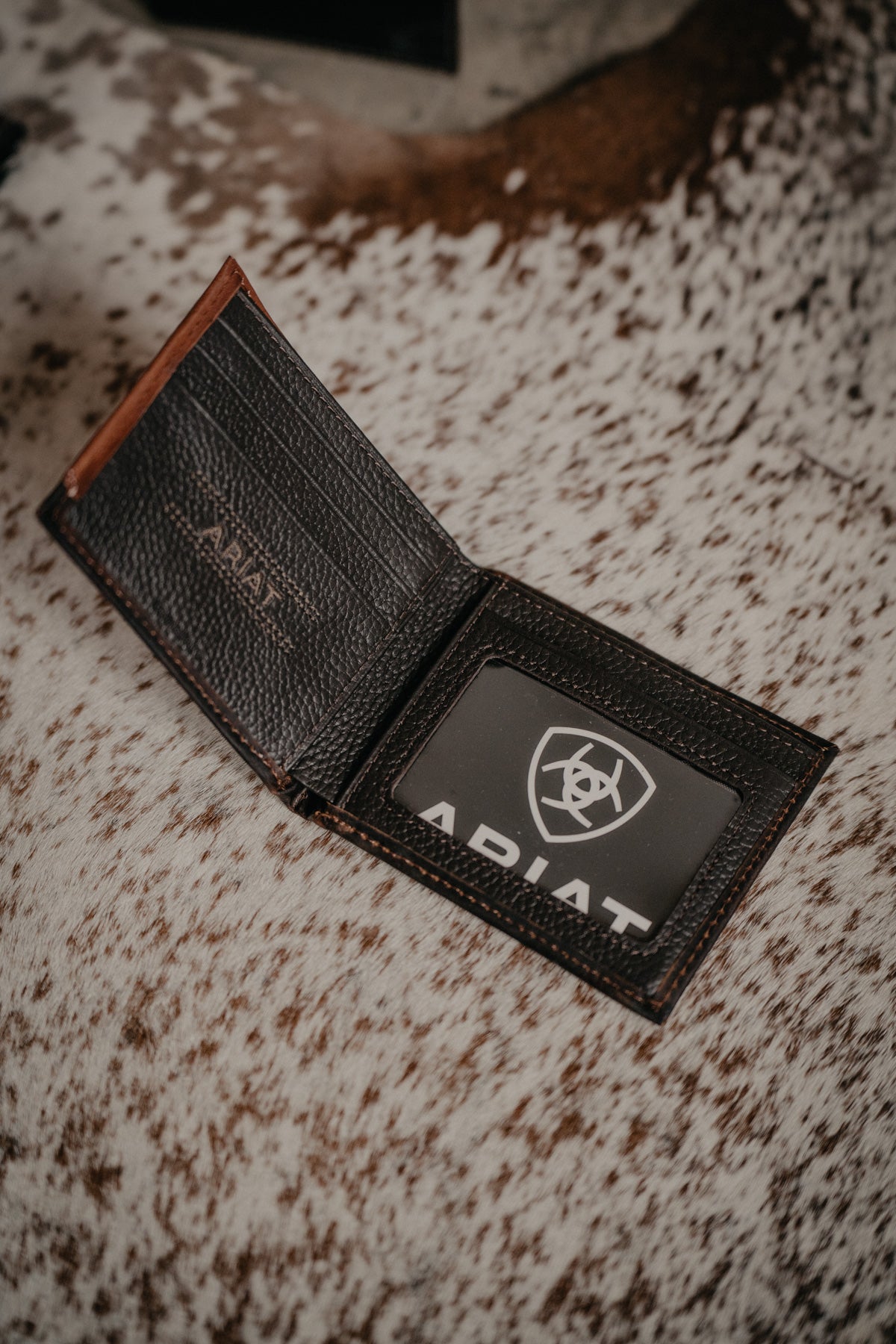 Men's Ariat Leather Tooled Accented Wallet (3 Styles)