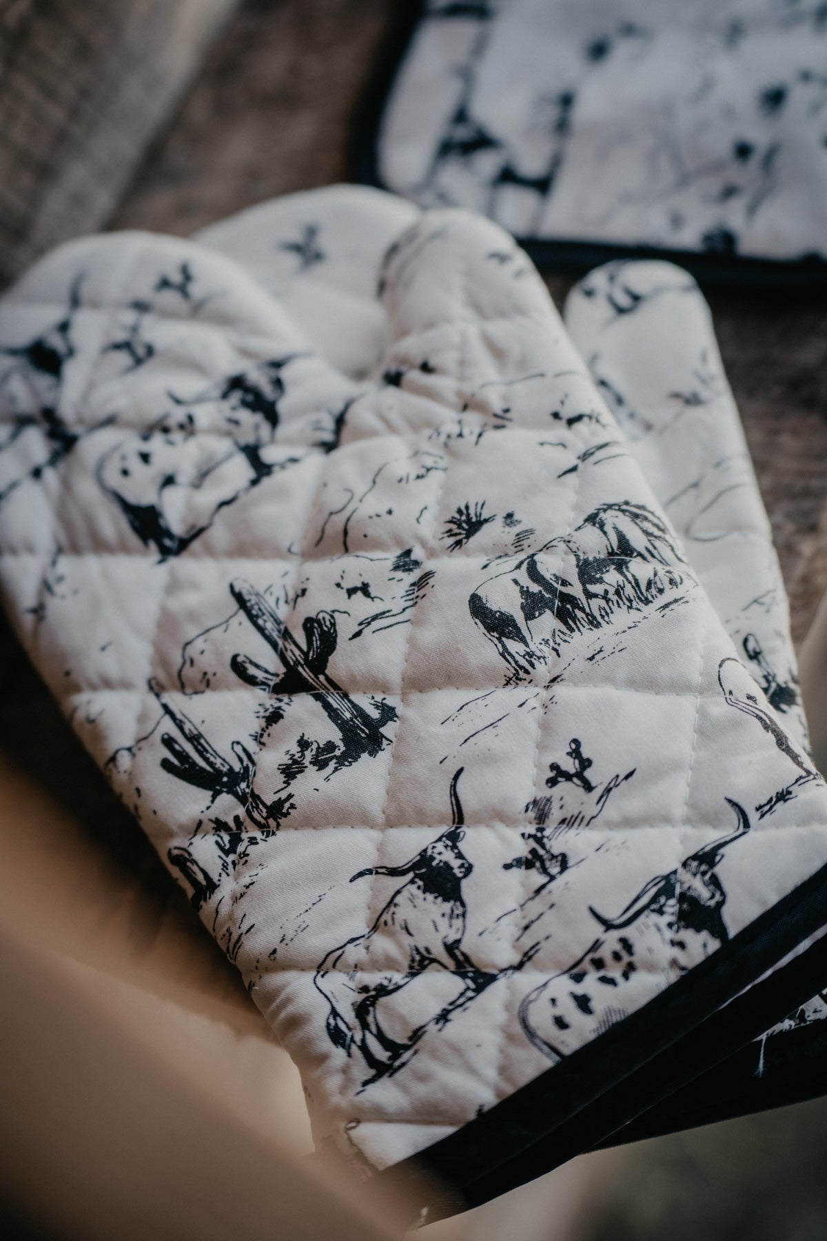 'Ranch Life' Oven Mitt (Sold as Singles)