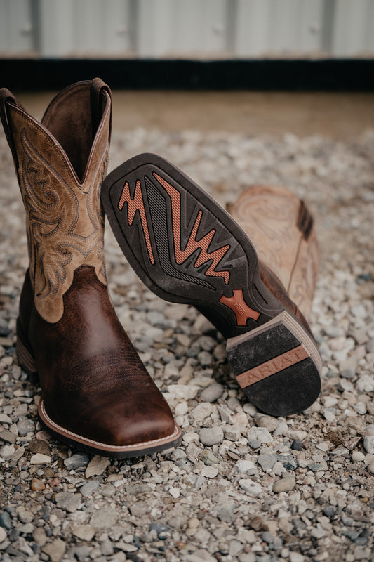 Men's 'Slingshot' Western Boot by Ariat {Bartop Brown} (1 11.5 Only)
