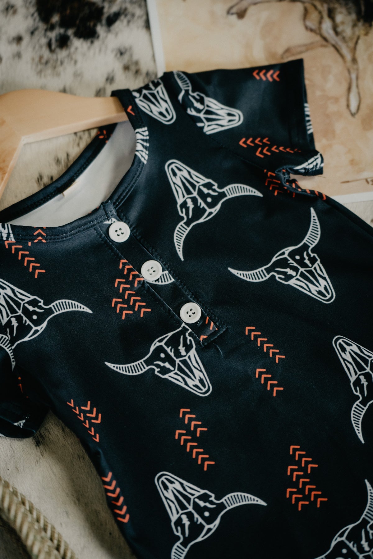 Steer Print Playsuit (1 2T Only)