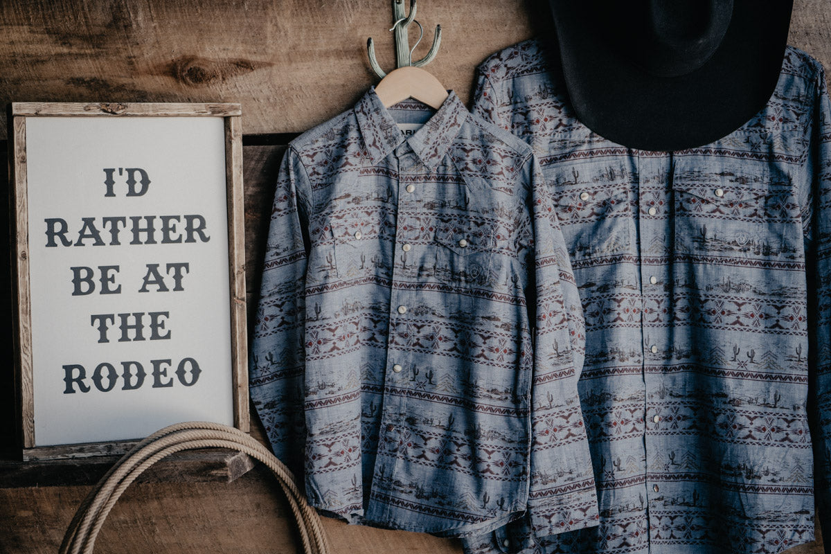 Boys 'Haddington' Long Sleeve Button Up Shirt