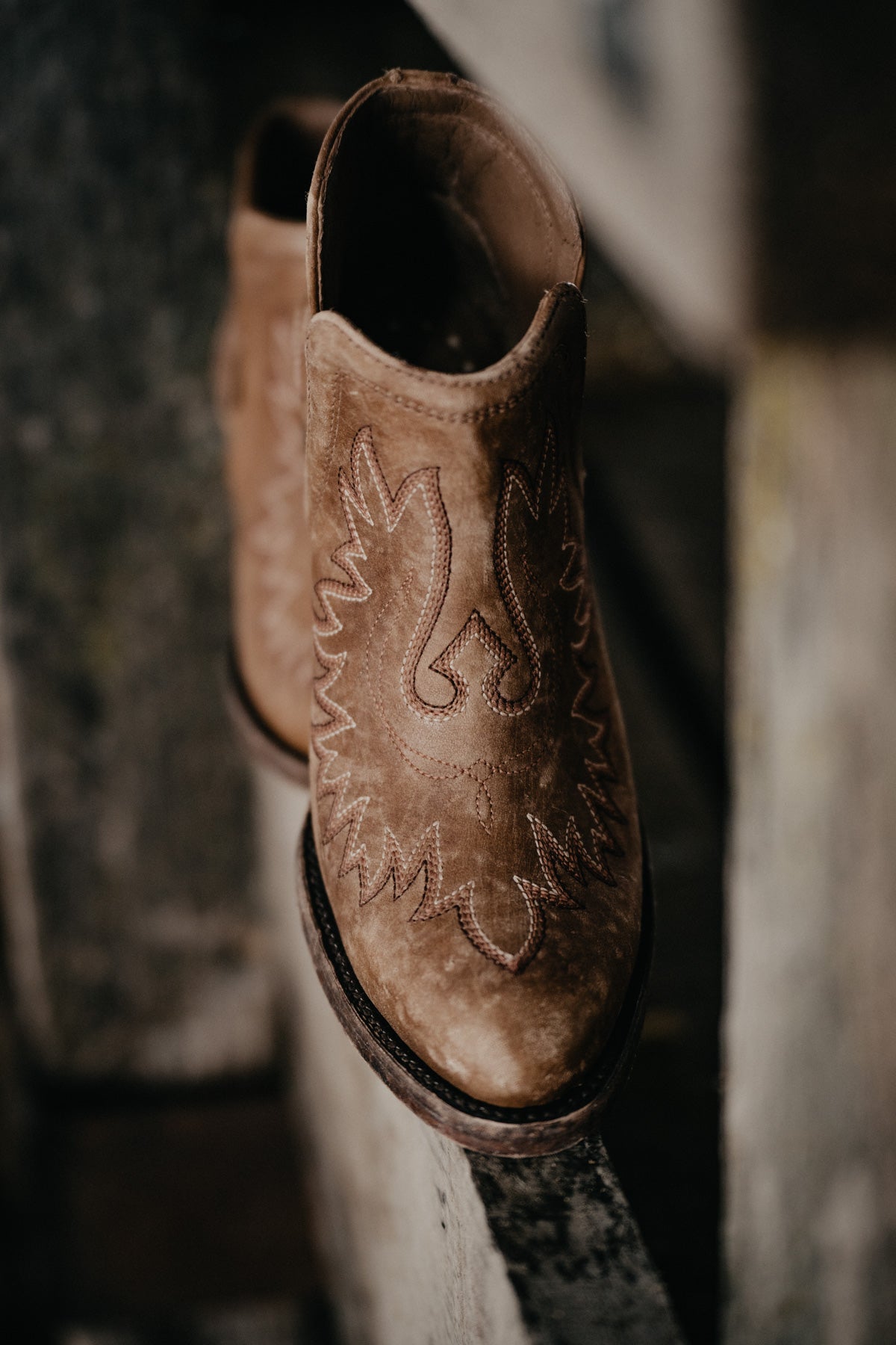 Ariat Dixon Ankle Bootie - Distressed Brown (R Toe)